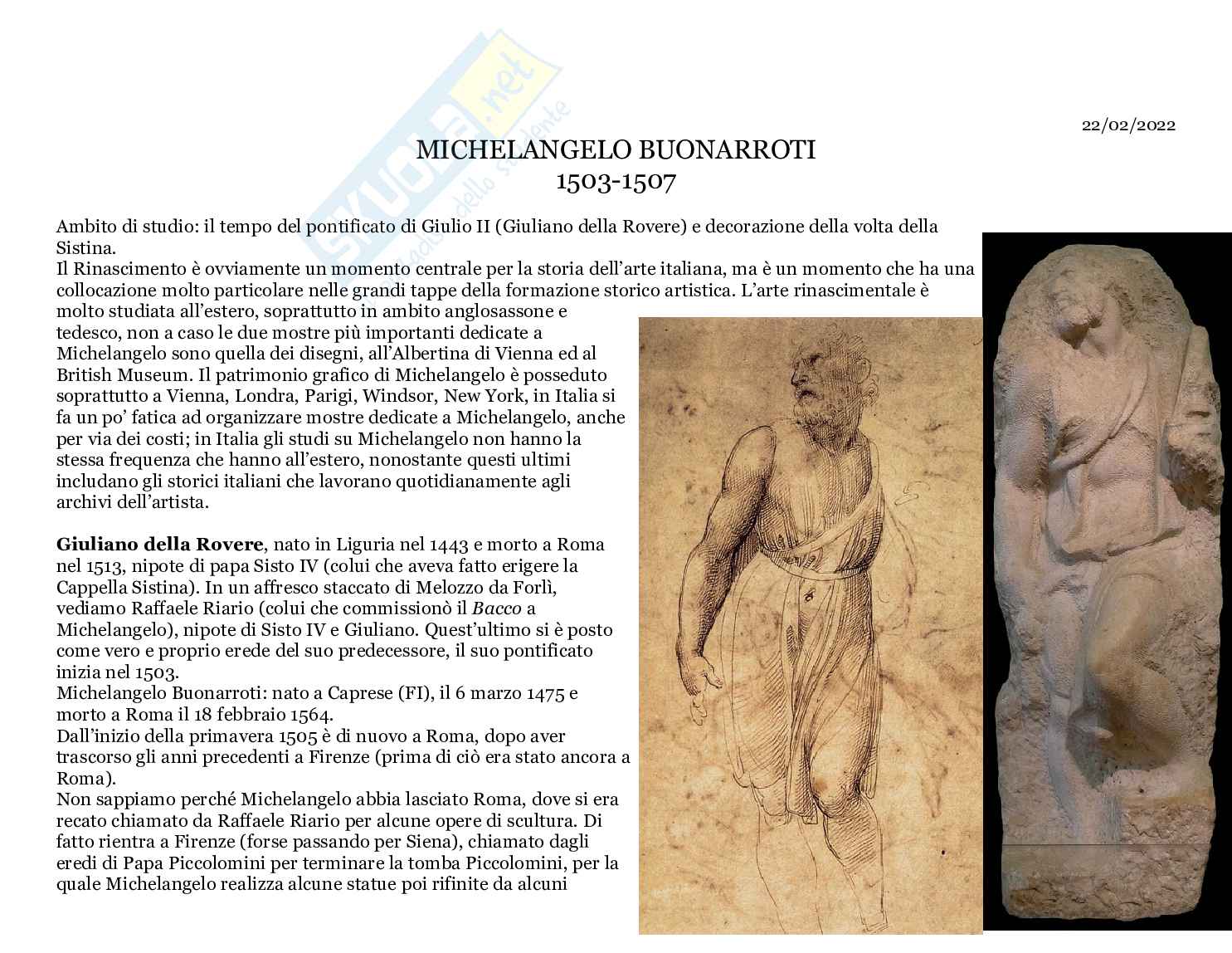 Appunti di Storia dell'arte del Rinascimento Pag. 2