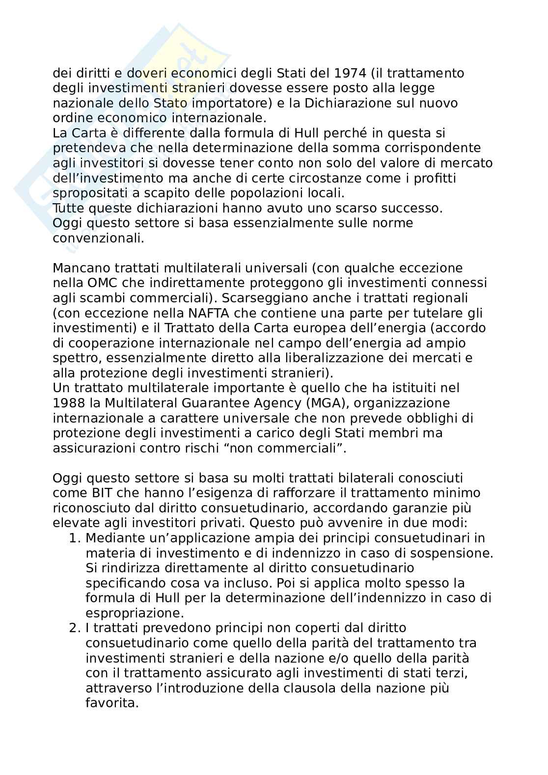 Riassunto esame Diritto internazionale, Prof. Re Jacopo, libro consigliato Corso di diritto internazionale , De Sena, Starita Pag. 56