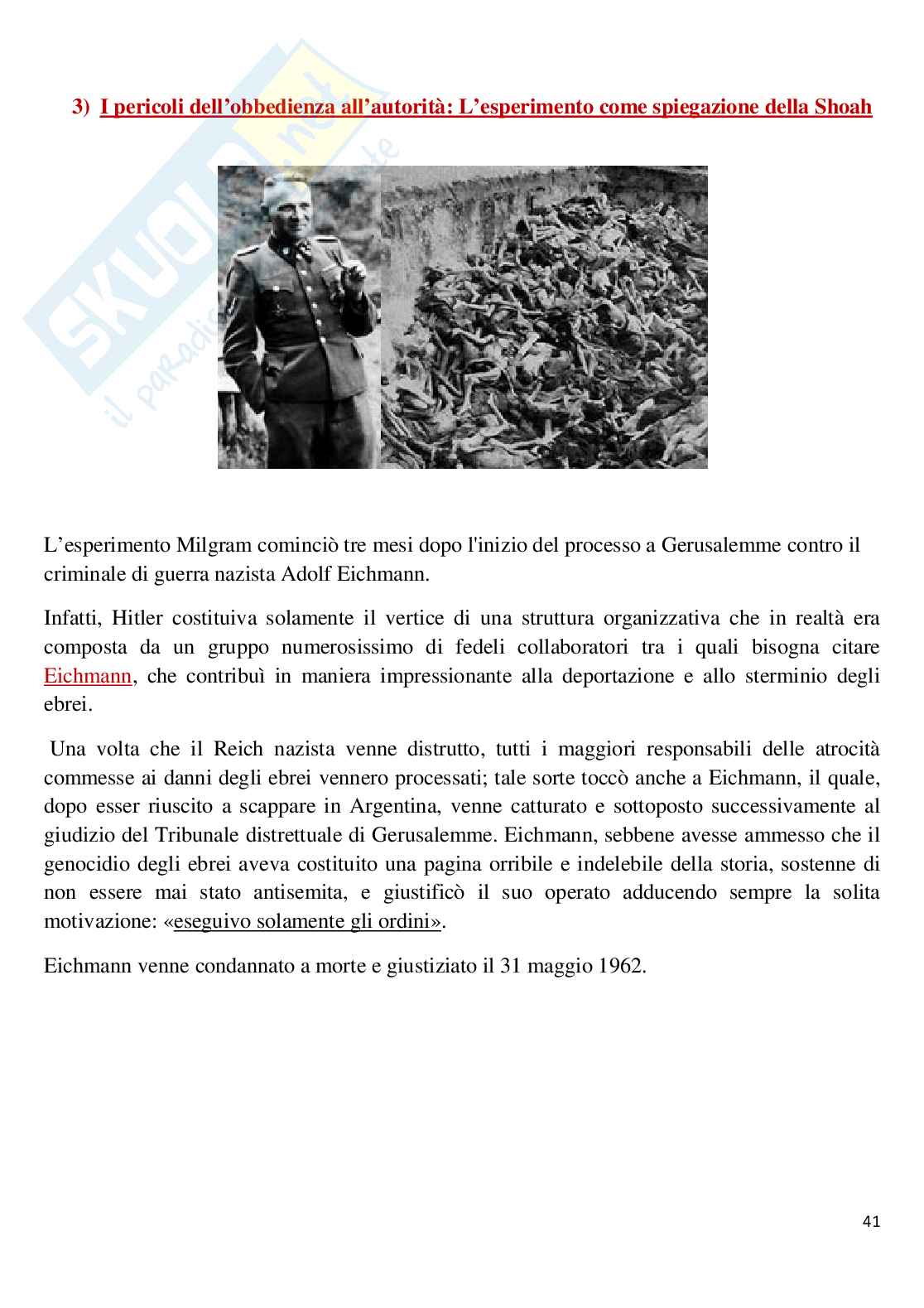 Nazismo e persecuzione degli ebrei Pag. 41