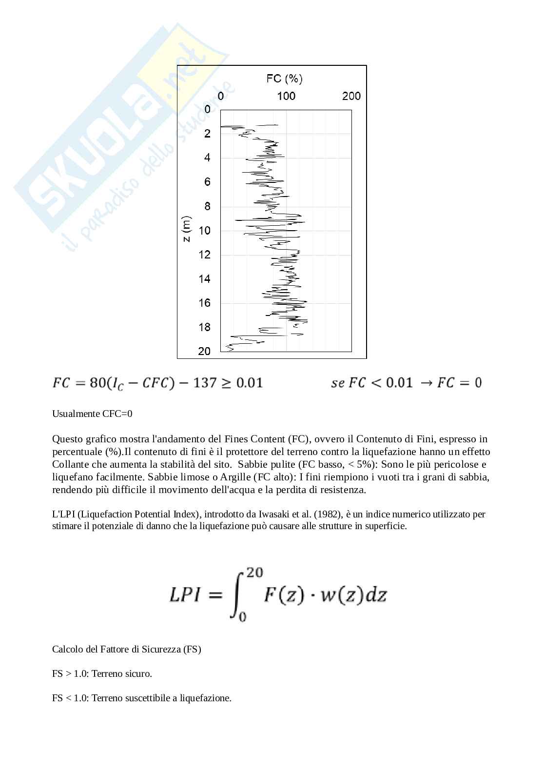 Esercitazione verifica liquefazione Pag. 11