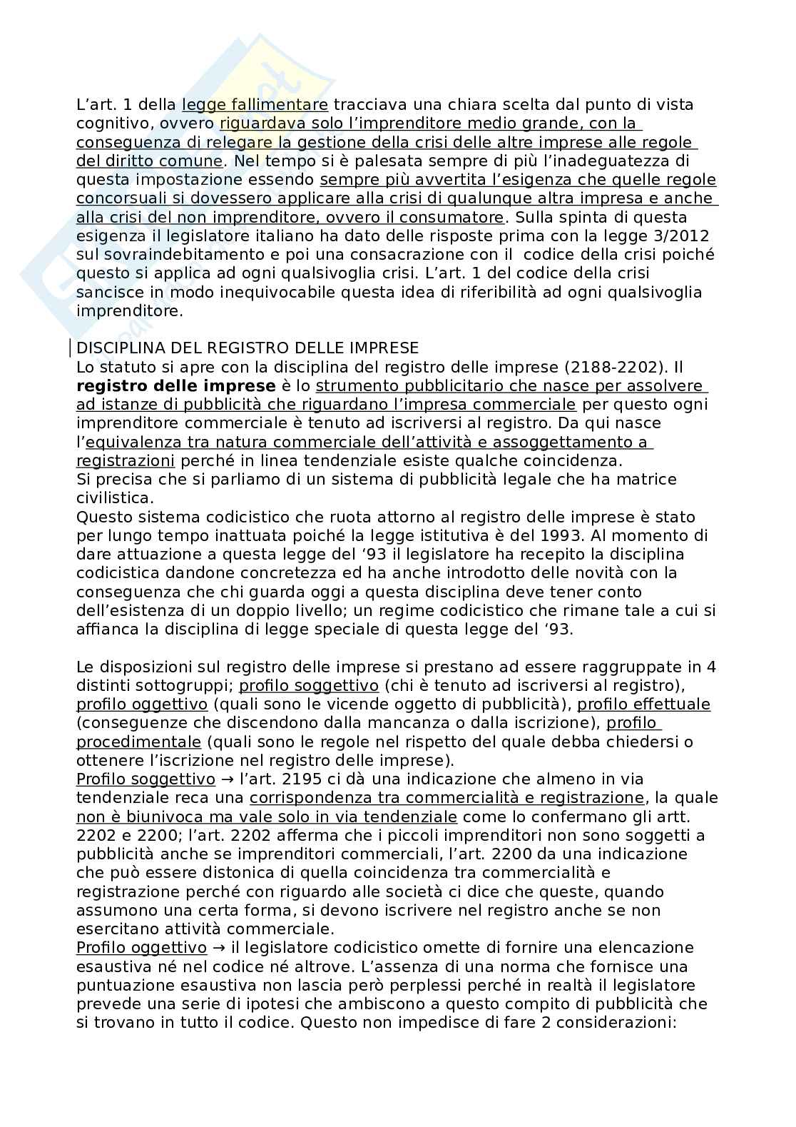 Riassunto esame Diritto commerciale, Prof. Barachini Francesco, libro consigliato Diritto commerciale, vol. 3, Contratti. Titoli di credito. Procedure concorsuali, 6° edizione, Campobasso  Pag. 16