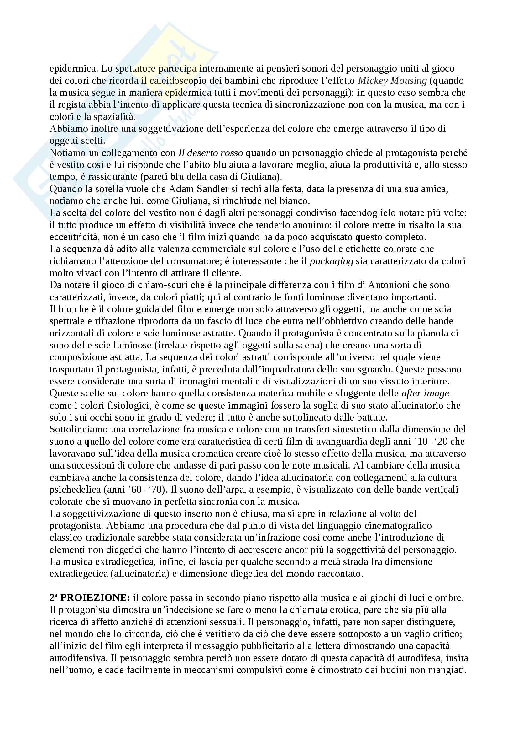Appunti di Forme del cinema moderno e contemporaneo primo e secondo modulo Pag. 46