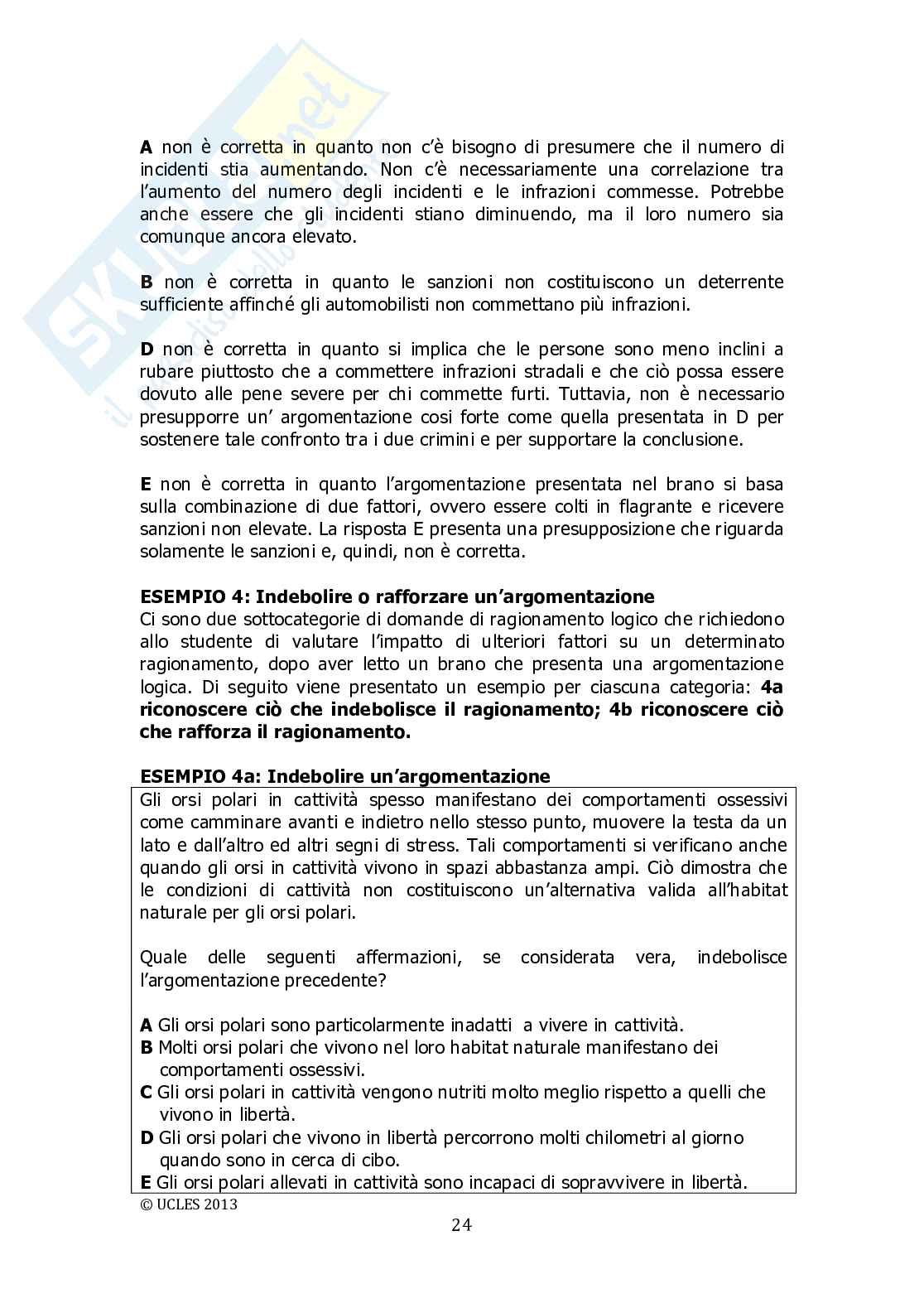 Programma Test Ingresso Medicina Veterinaria 2014 Pag. 26