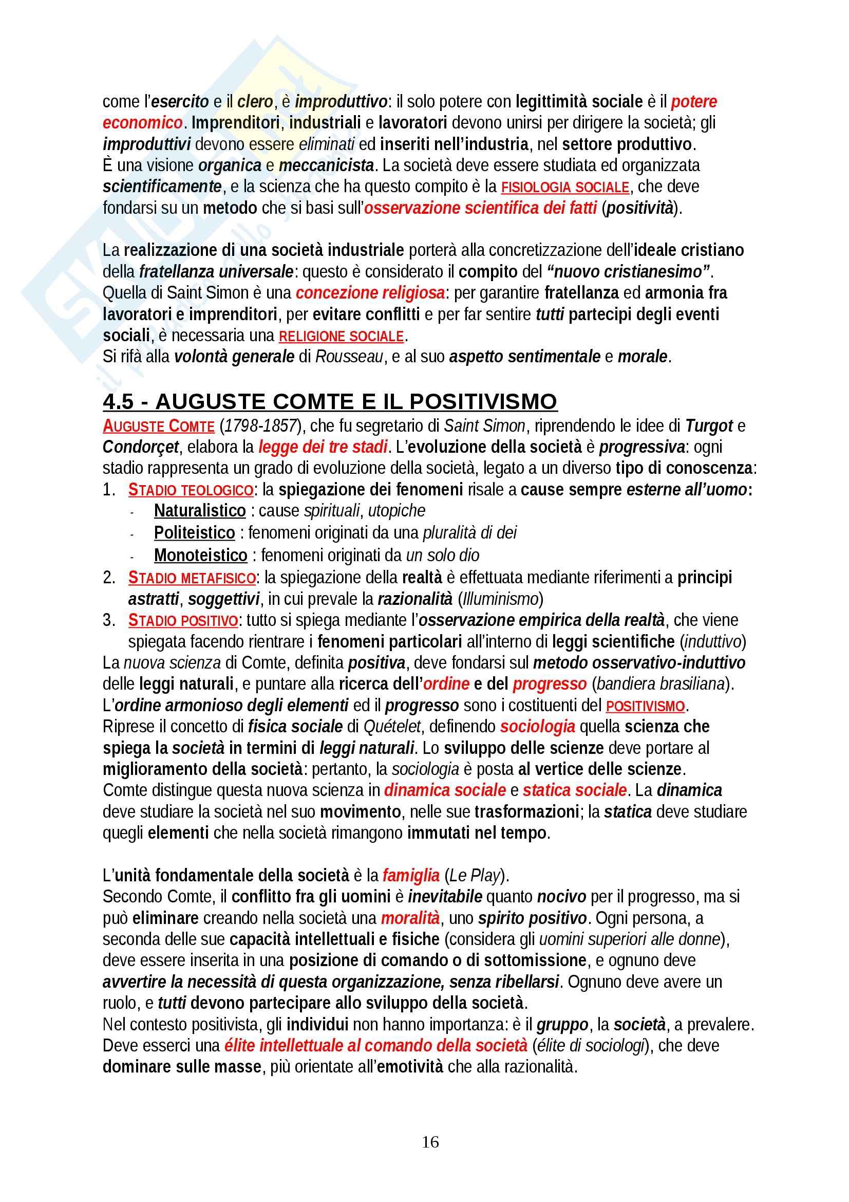 Riassunto esame Sociologia, prof. Fabiano, libro consigliato Individuo, Società, Mondo, Fabiano Pag. 16