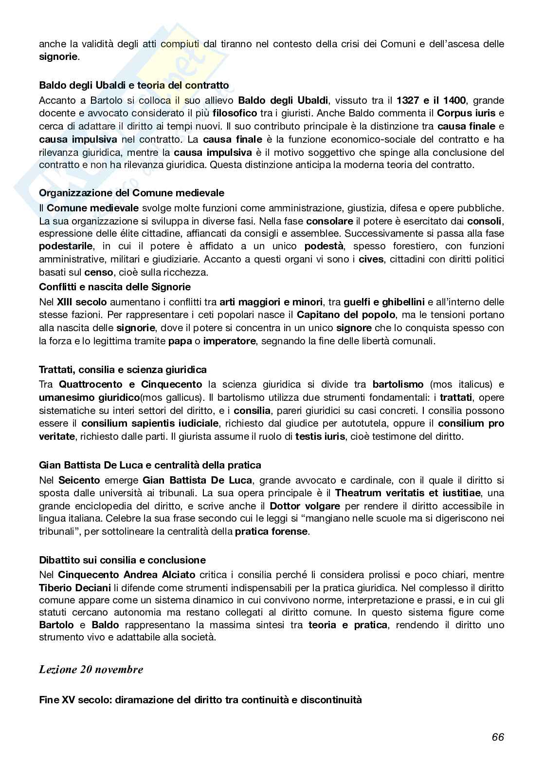 Appunti Storia del diritto medievale e moderno  Pag. 66