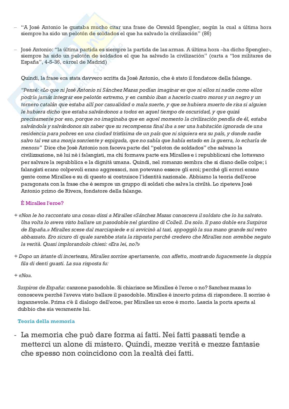 Appunti Letteratura Spagnola IB Pag. 36