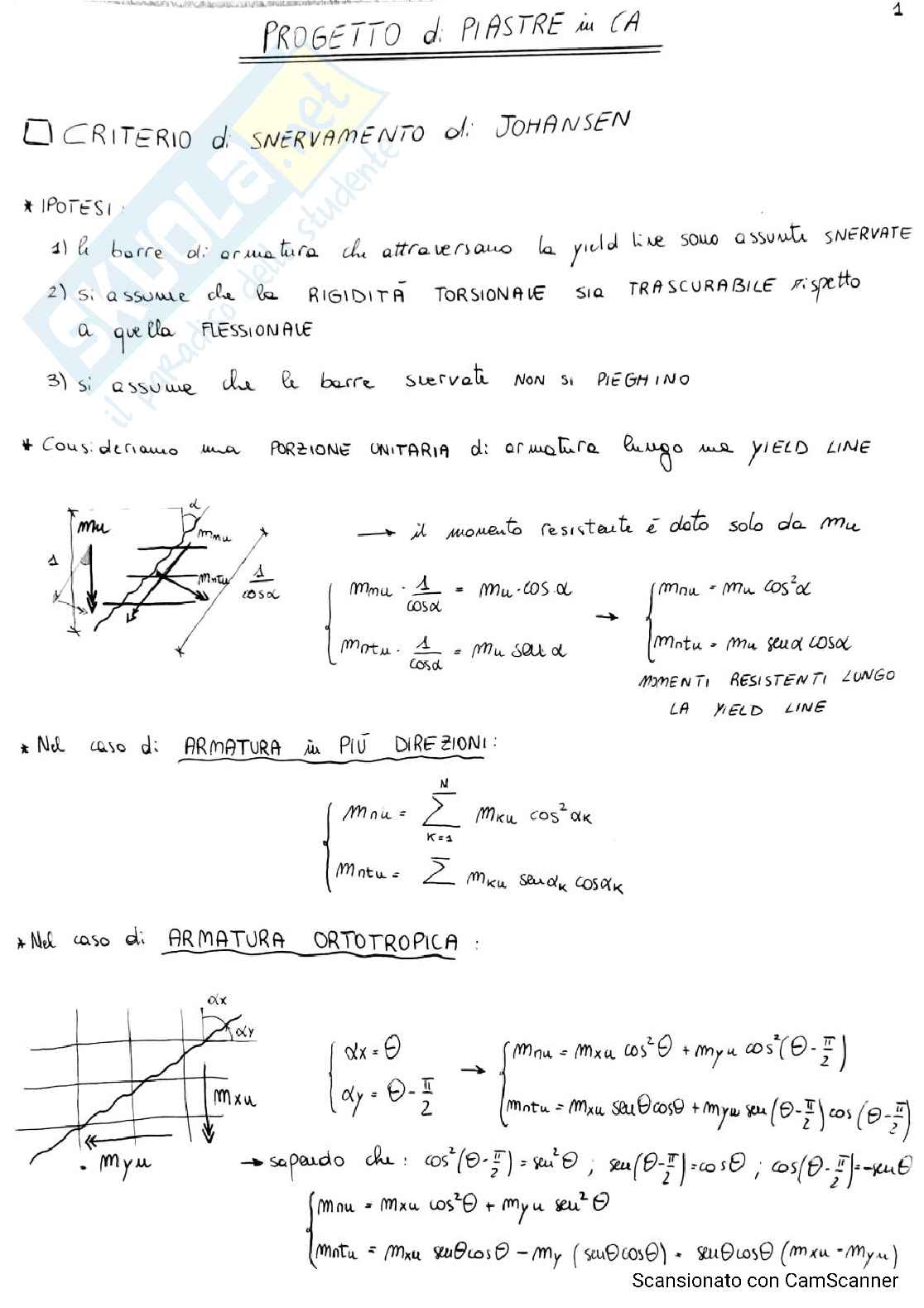 Appunti di Advanced structural design Pag. 1
