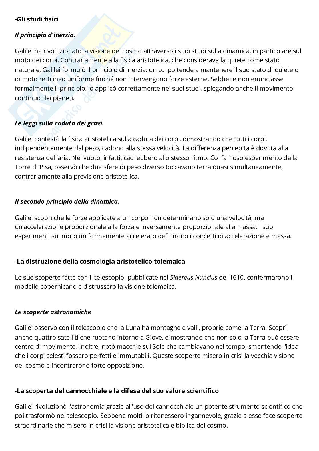 Rivoluzione scientifica Pag. 2