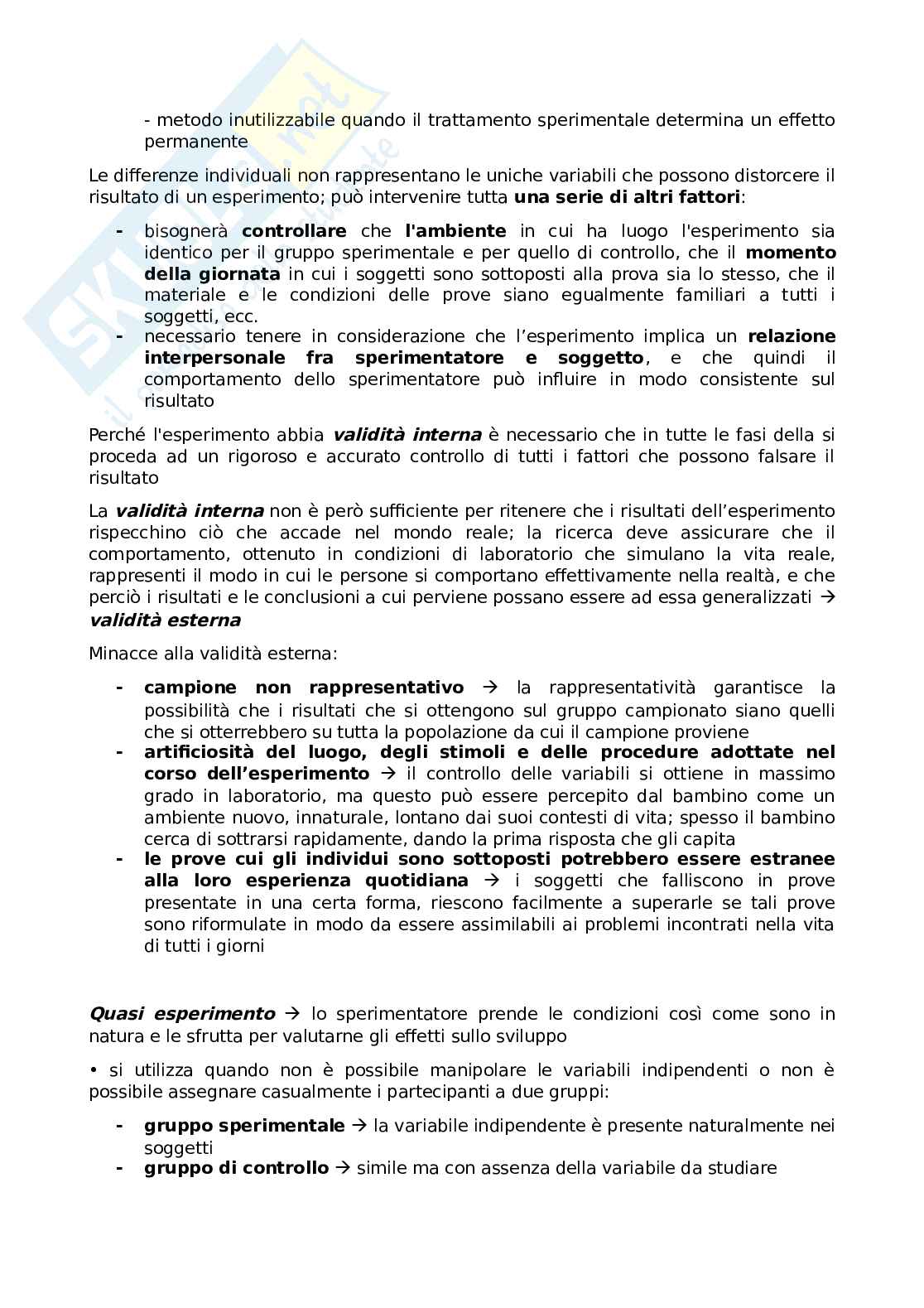 Appunti Psicologia dello sviluppo Pag. 6