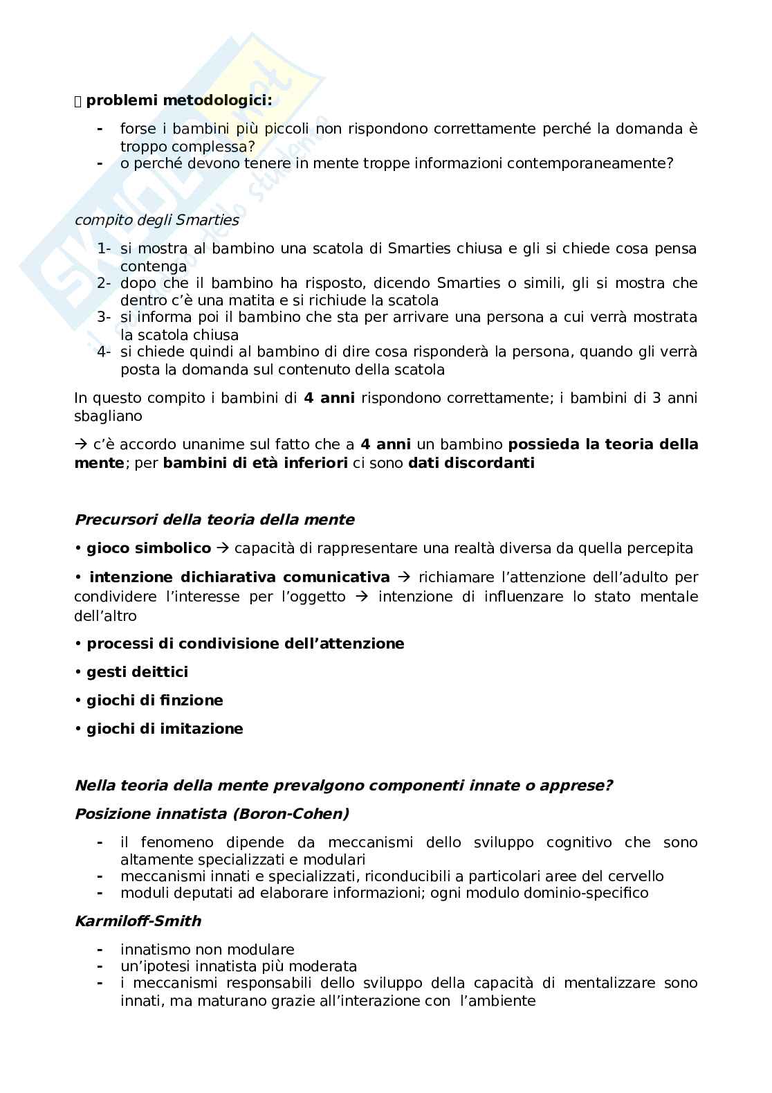 Appunti Psicologia dello sviluppo Pag. 91
