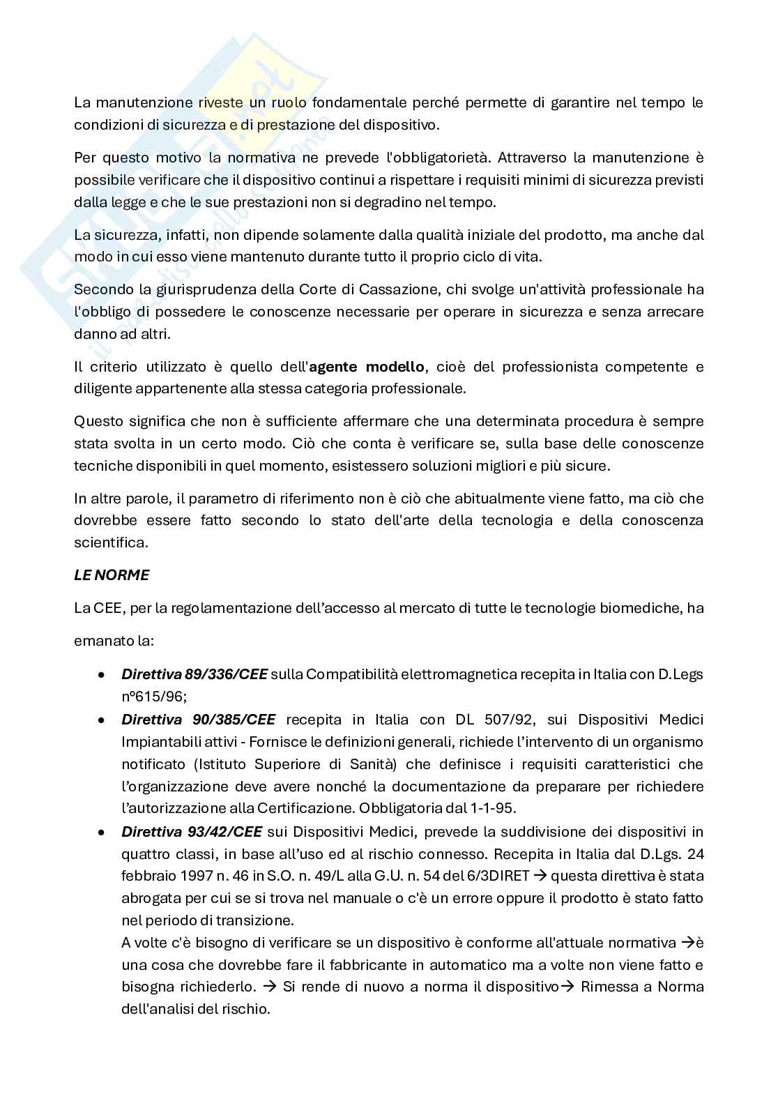 Appunti Lezione Collaudo delle tecnologie biomediche Pag. 16