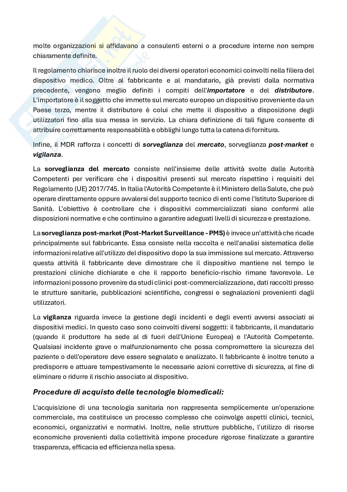Appunti Lezione Collaudo delle tecnologie biomediche Pag. 26