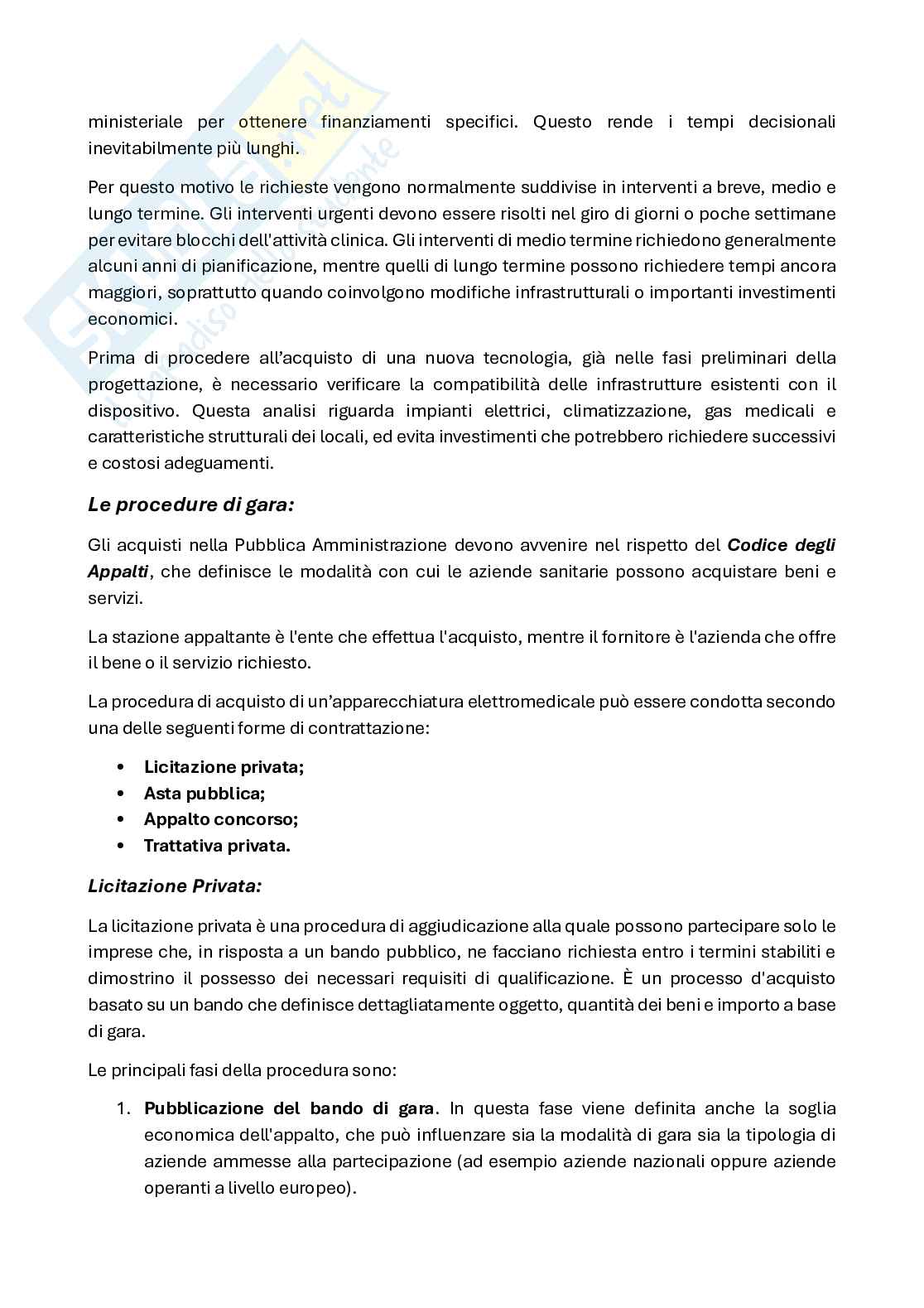Appunti Lezione Collaudo delle tecnologie biomediche Pag. 36