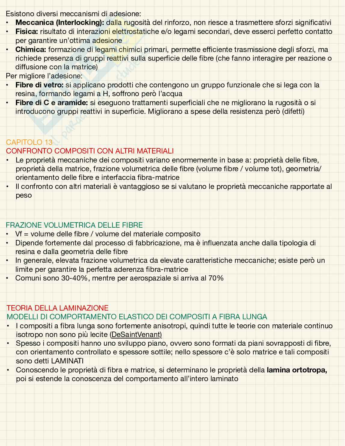 Materiali polimerici, compositi e ceramici Pag. 41