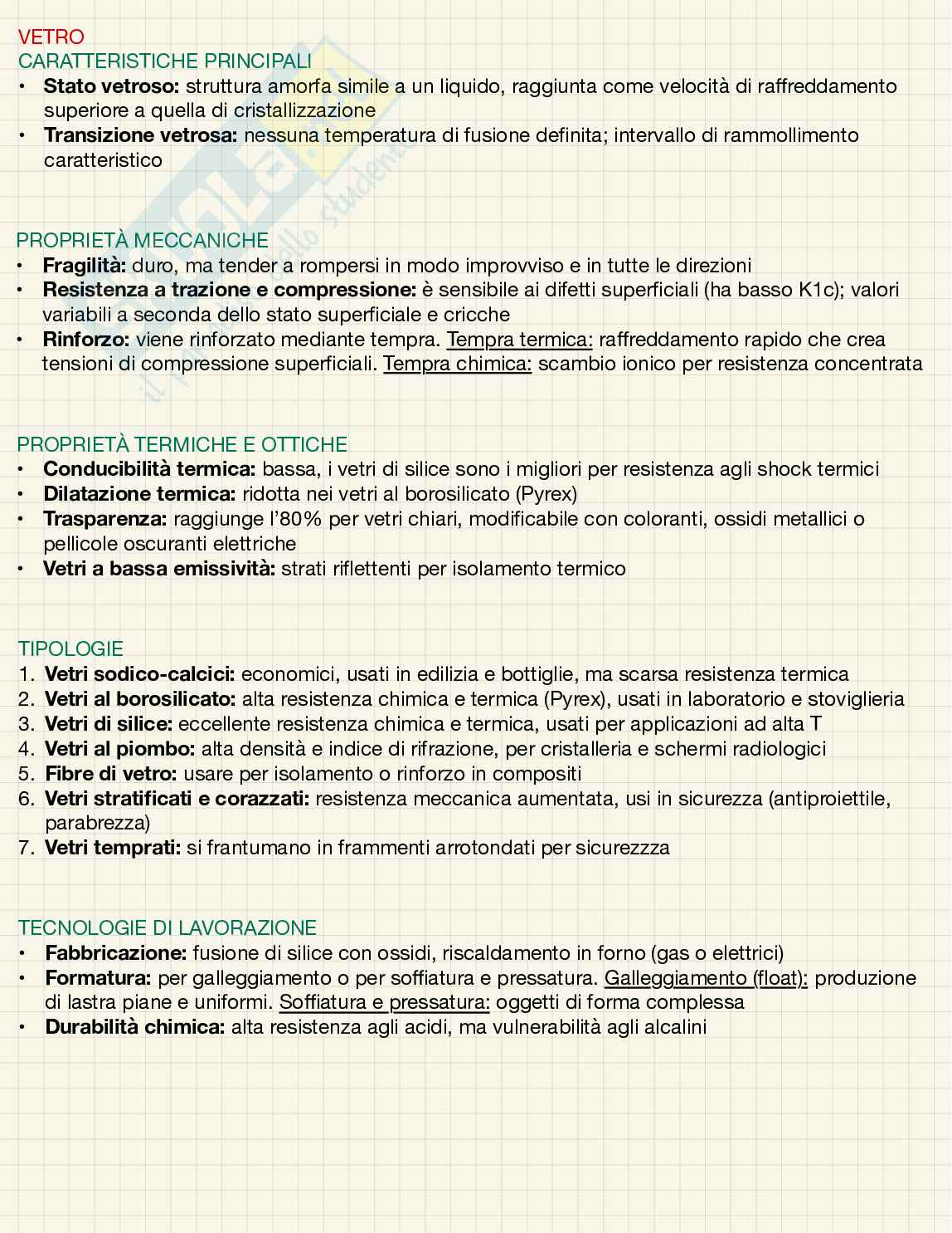 Materiali polimerici, compositi e ceramici Pag. 56