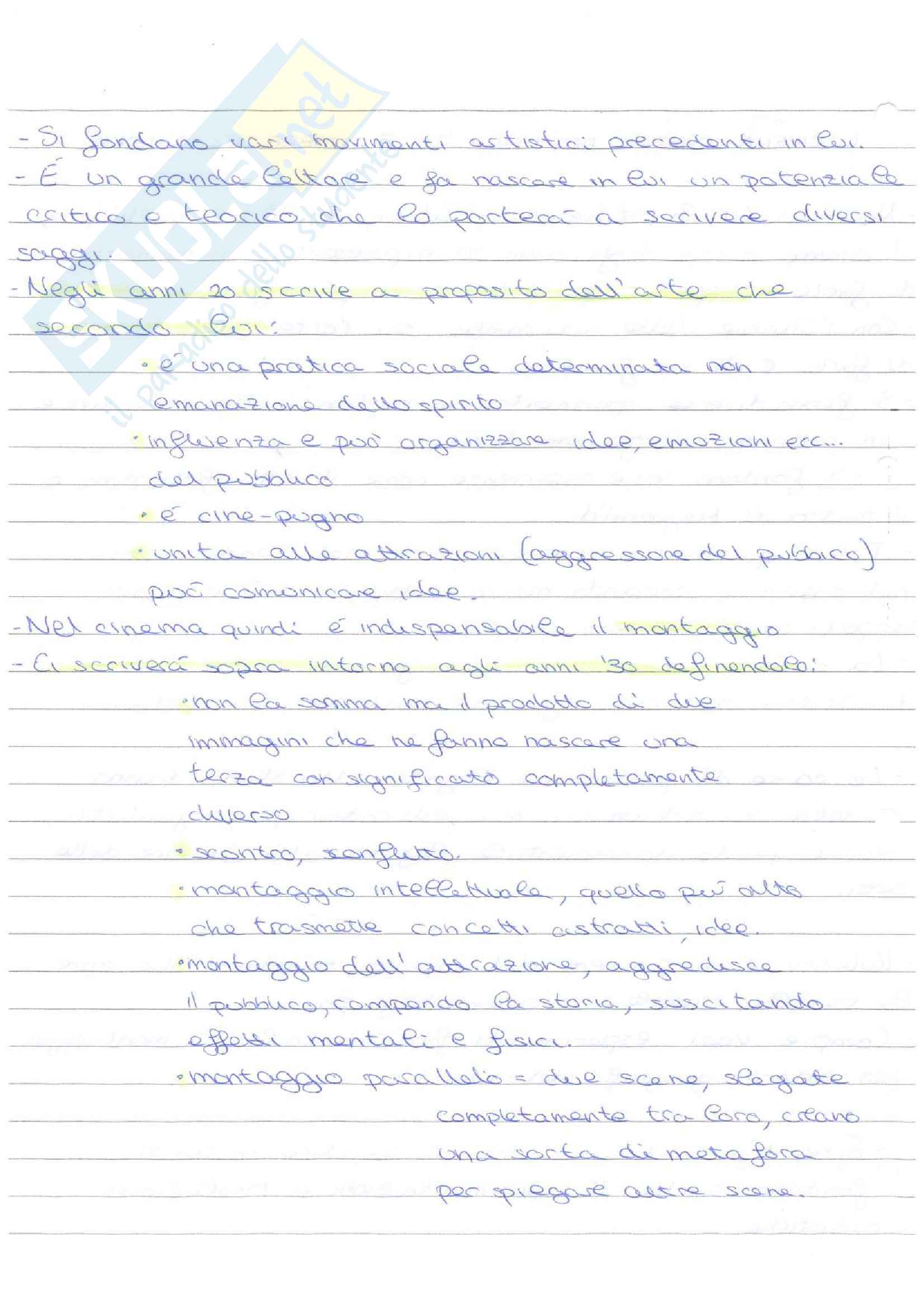 Riassunto esame storia del cinema, prof. Alonge, libro consigliato Introduzione alla storia del cinema, Bertetto Pag. 21