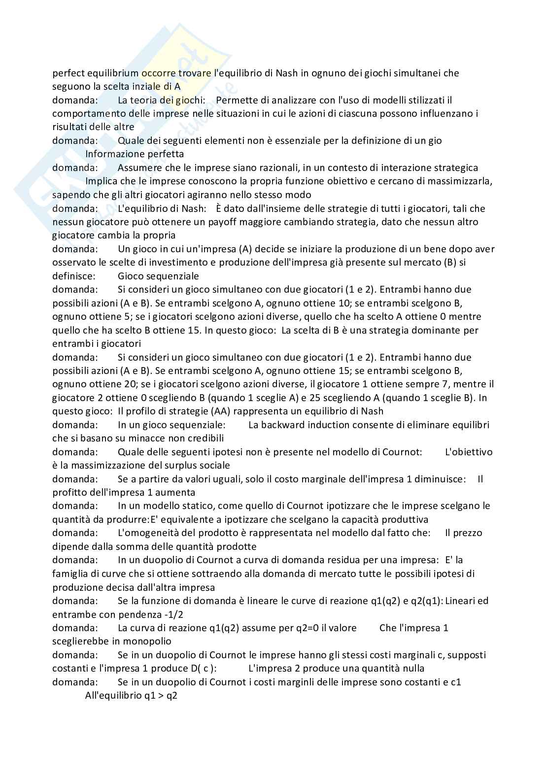 Economia e gestione dei sistemi industriali  Pag. 11