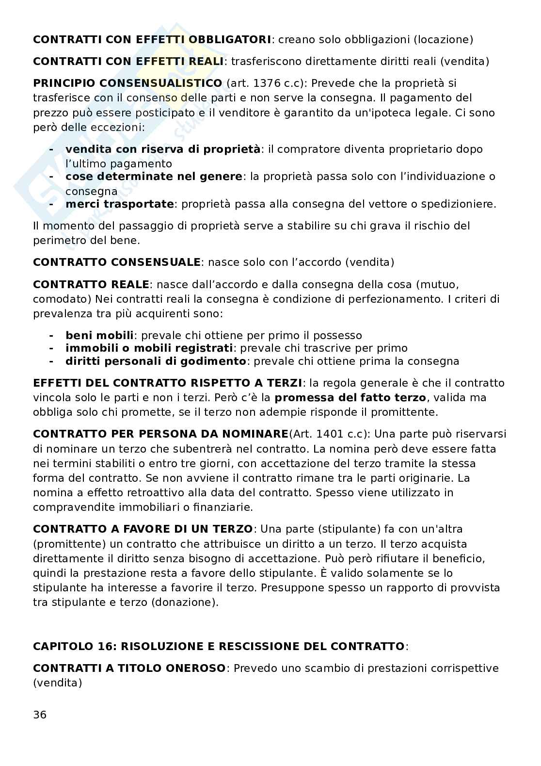 Diritto privato  Pag. 36