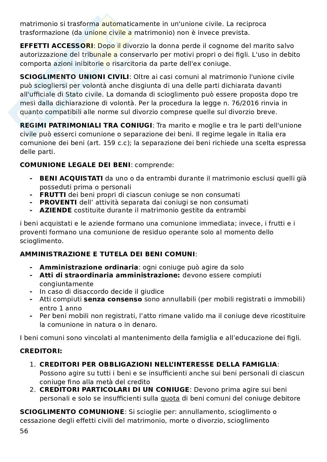 Diritto privato  Pag. 56