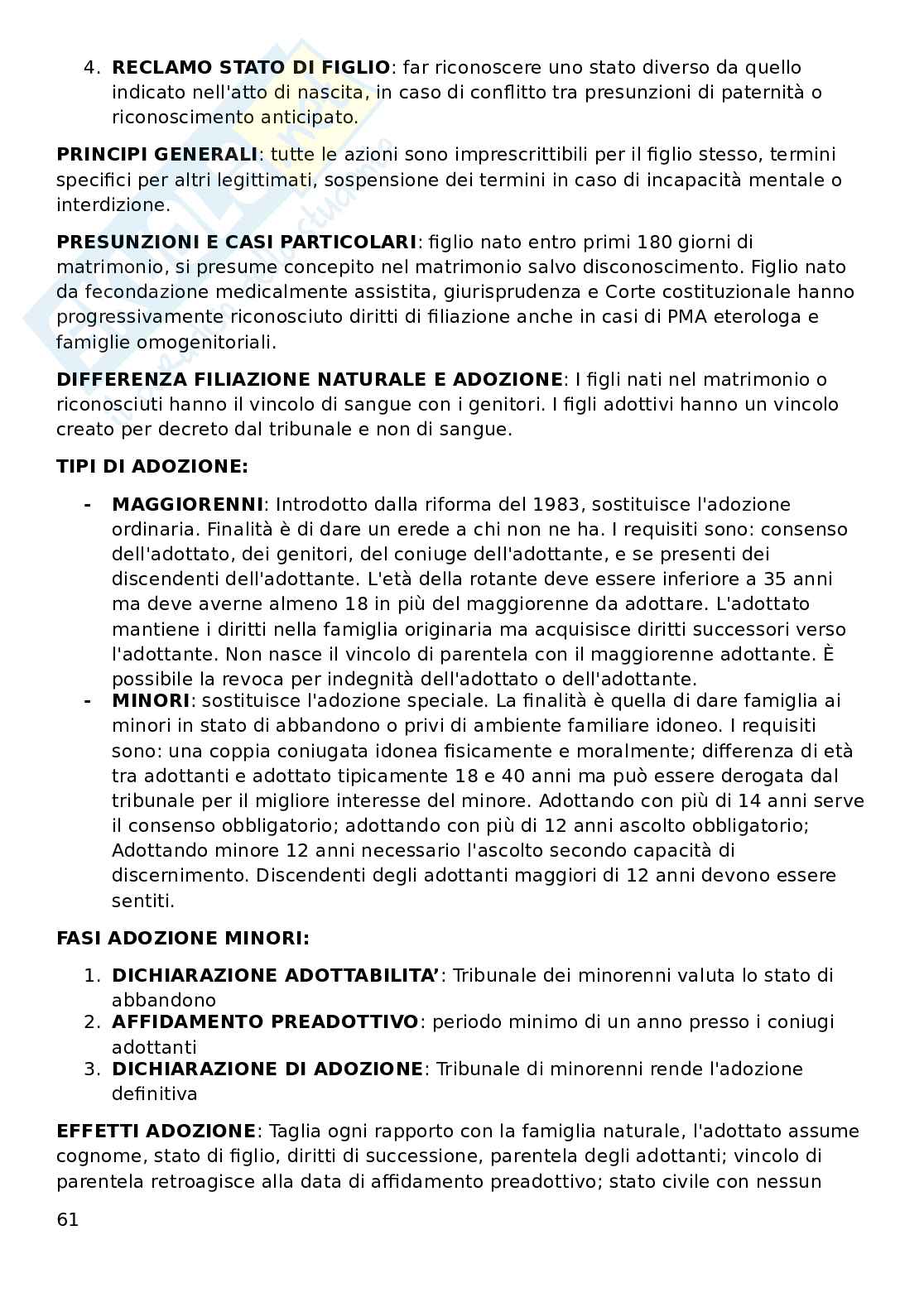 Diritto privato  Pag. 61