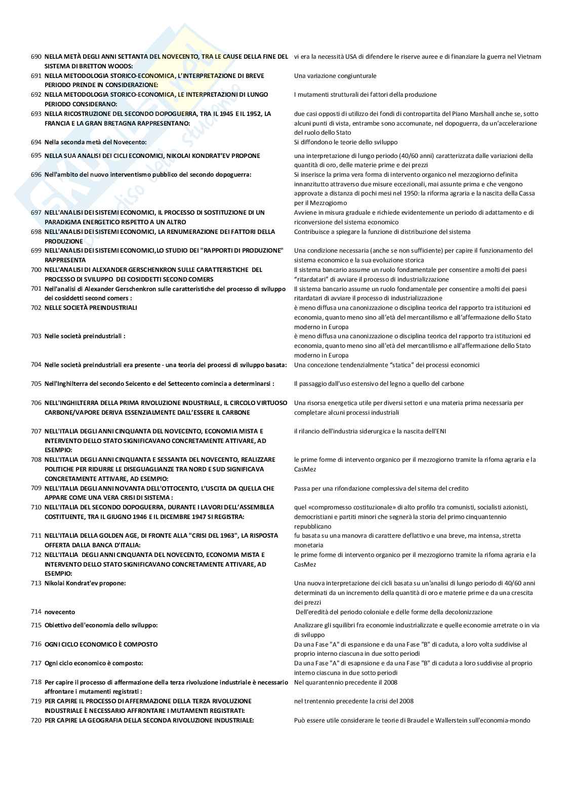 Storia economica, domande Pag. 26