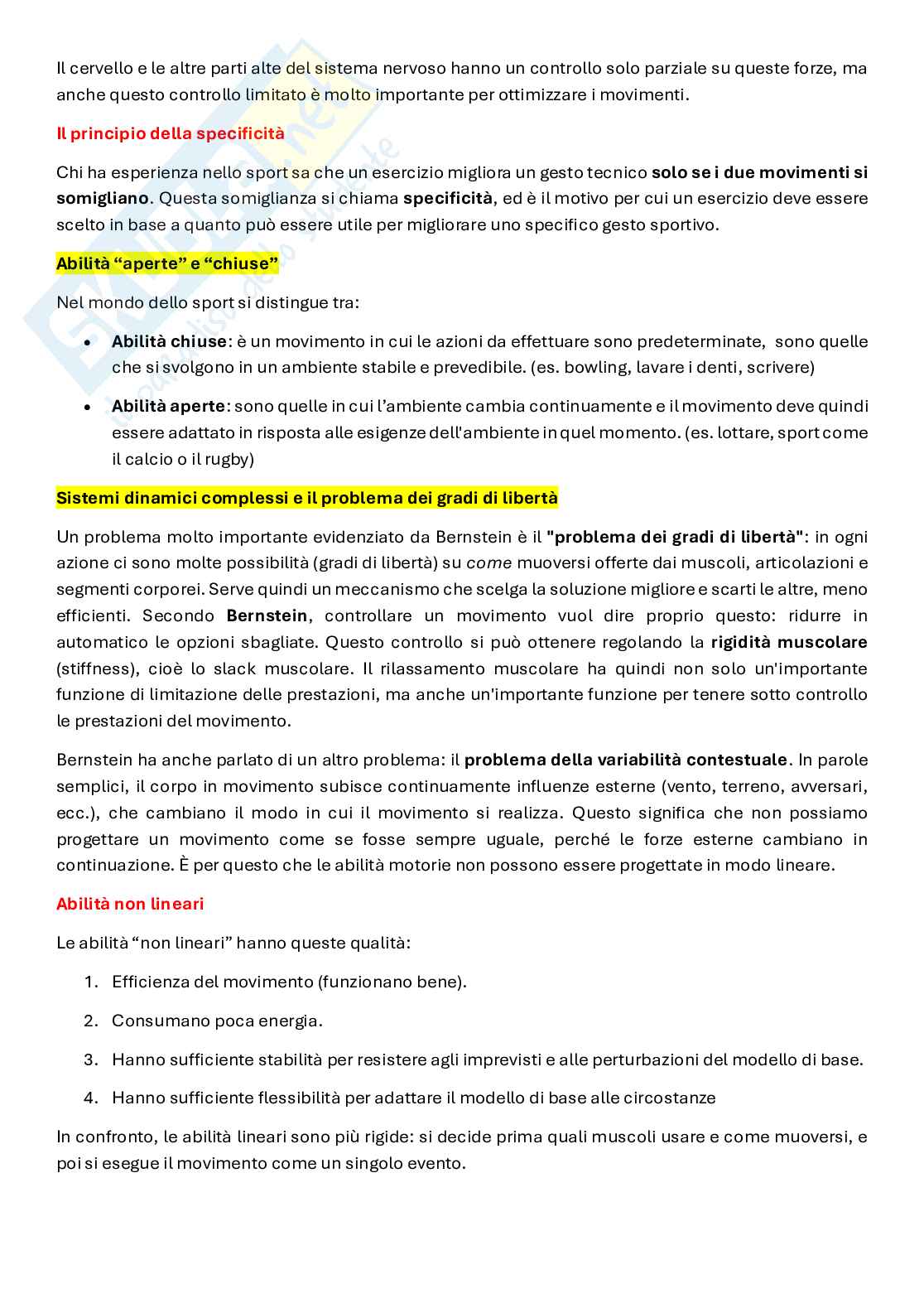 Tecniche e valutazione delle attitudini sportive Pag. 16