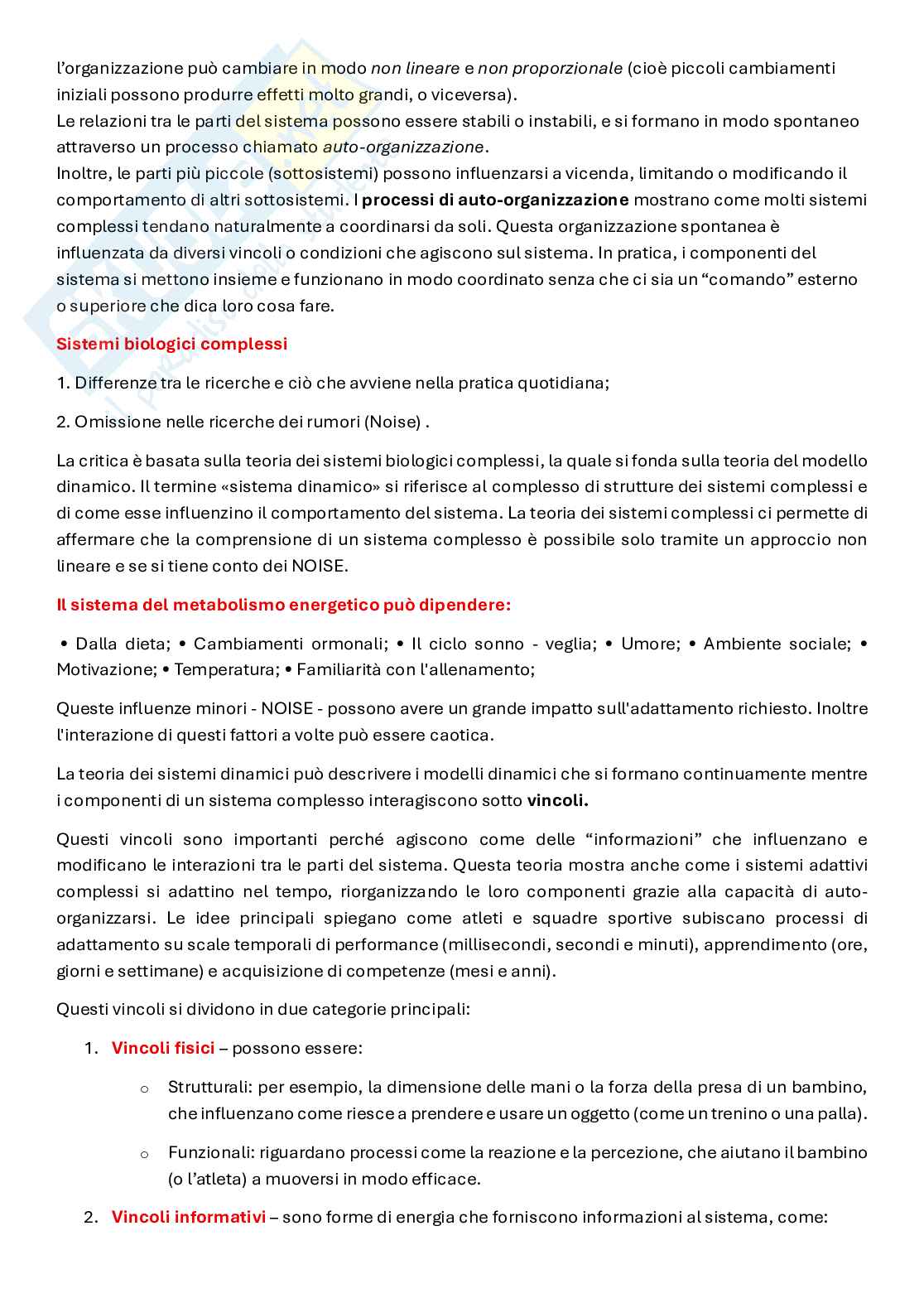 Tecniche e valutazione delle attitudini sportive Pag. 2