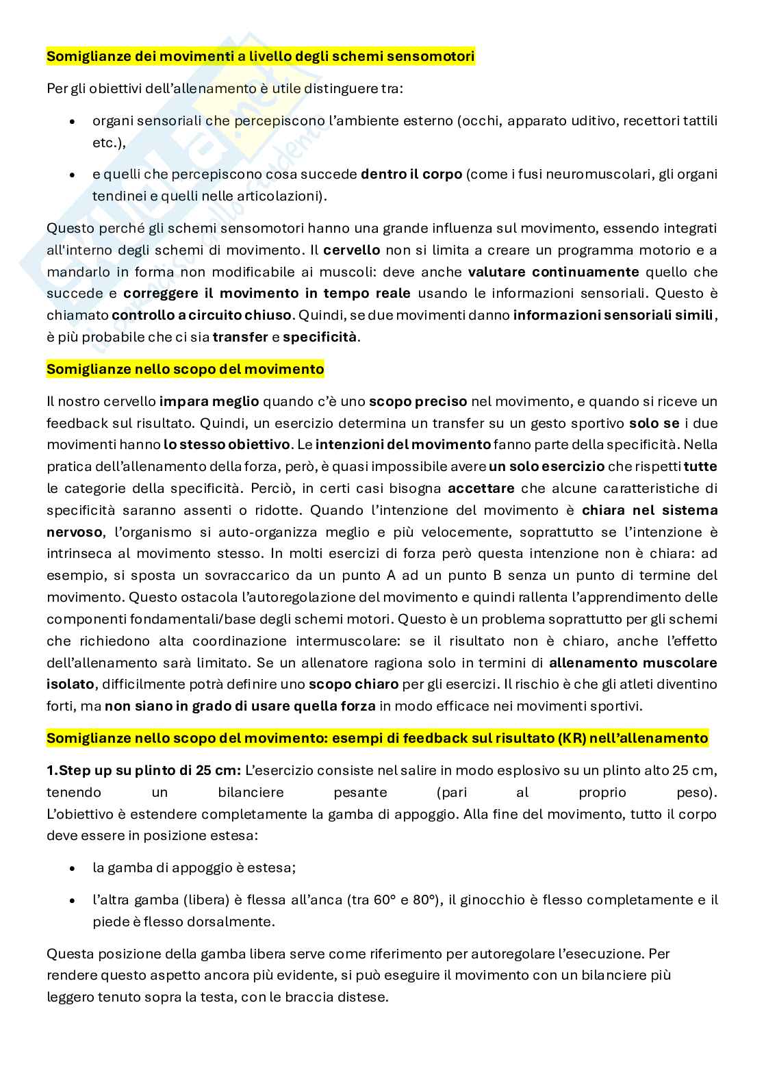 Tecniche e valutazione delle attitudini sportive Pag. 36