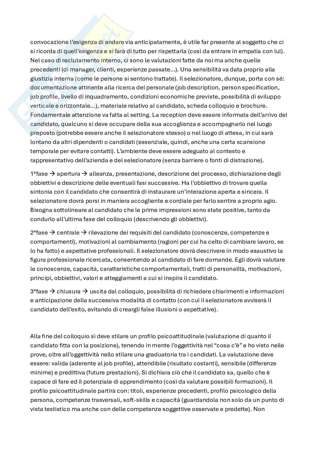 Appunti completi delle lezioni di Psicologia del lavoro Pag. 11