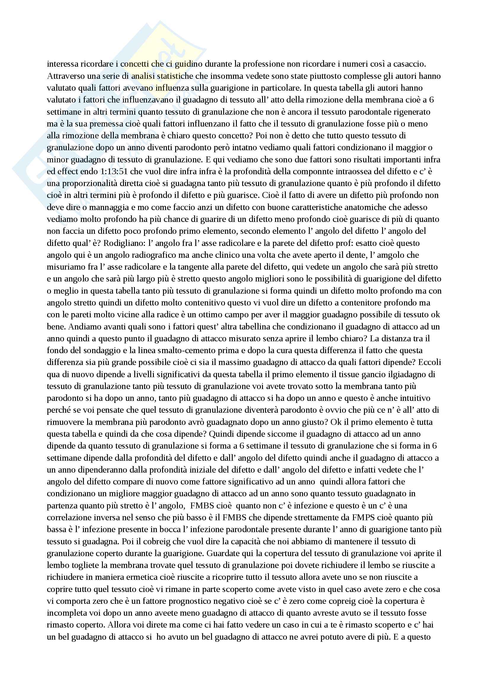Membrane non riassorbibili e introduzione delle membrane riassorbibili Pag. 11