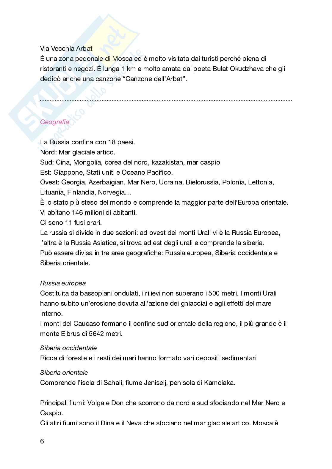 Appunti lezioni cultura russa Pag. 6