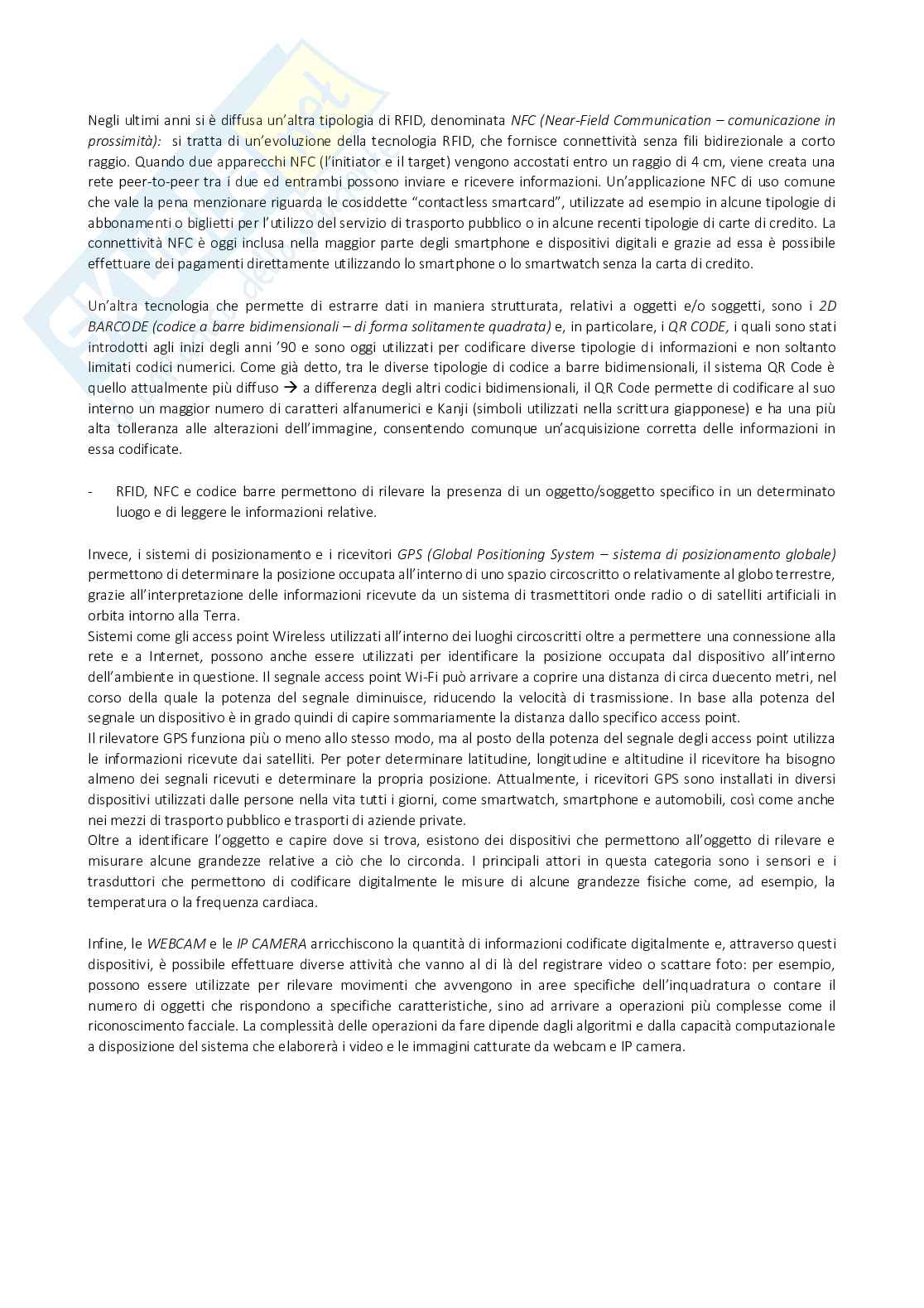 Riassunto esame digital transformation, prof. Za, libro consigliato Internet of things Pag. 6