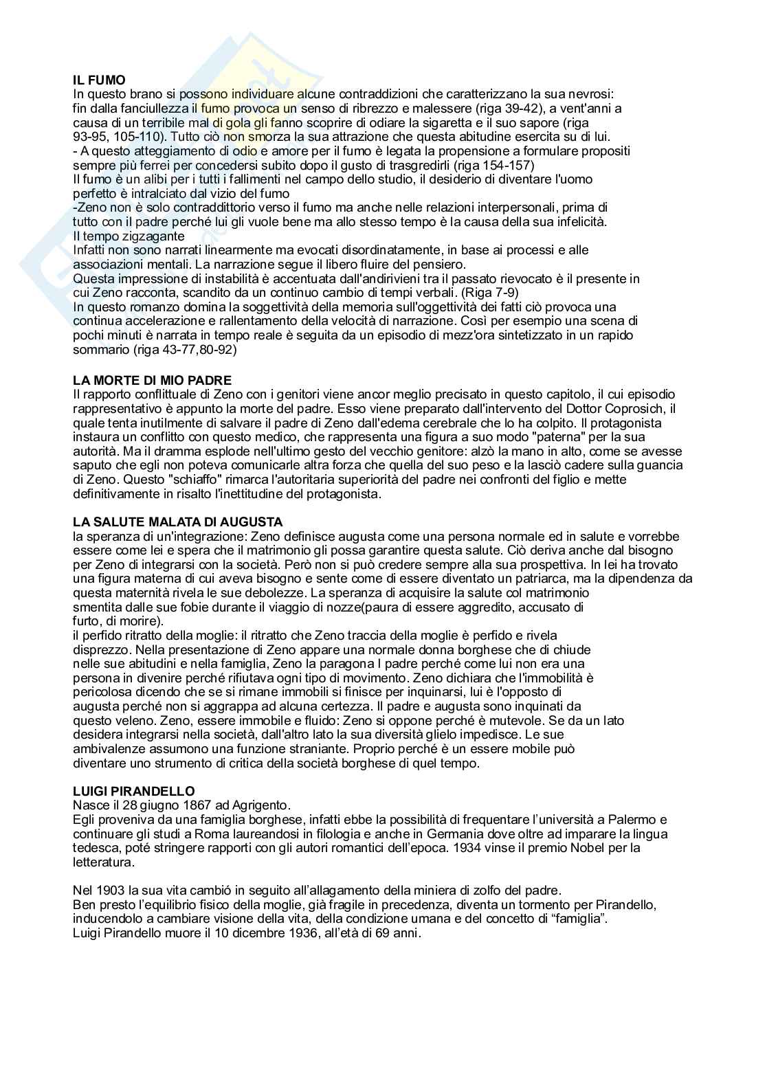 Appunti che possono aiutare con lo studio dell'esame di Letteratura italiana Pag. 21