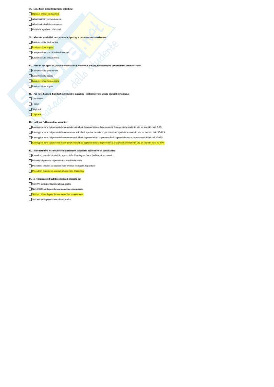 Psichiatria Pag. 56
