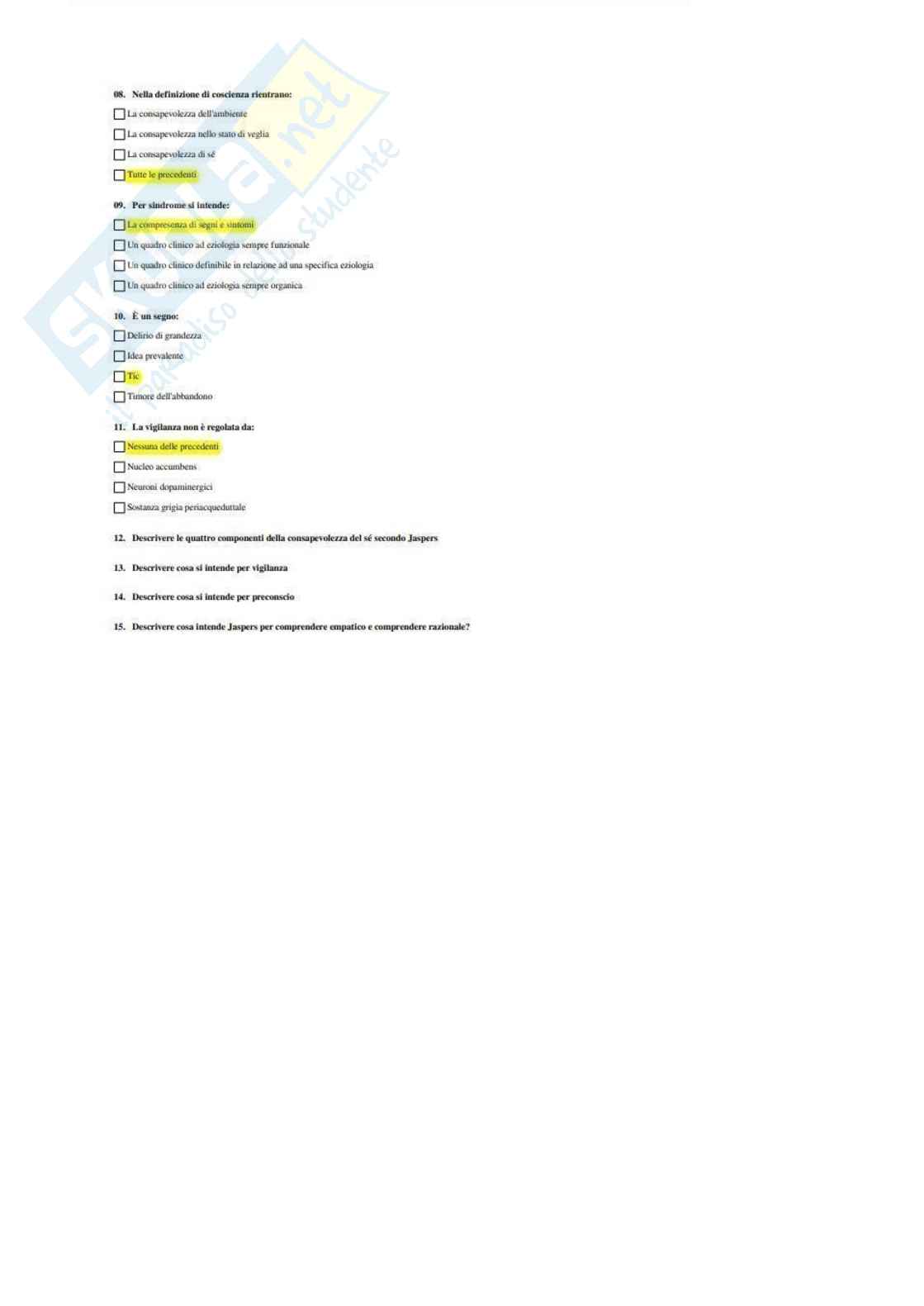 Psichiatria Pag. 6