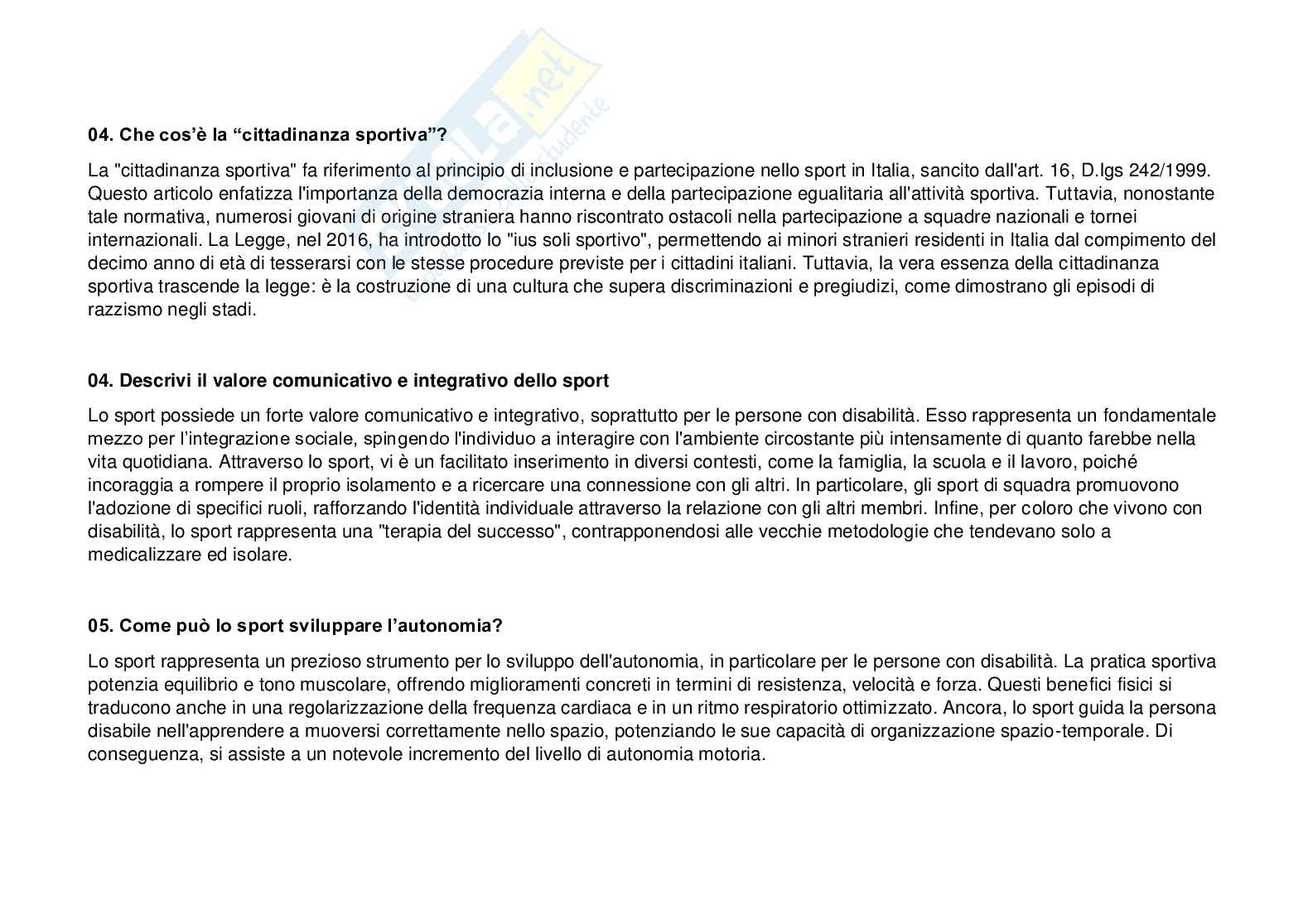 Risposte aperte di Metodologie didattiche per l'inclusione da paniere - formato medio Pag. 36