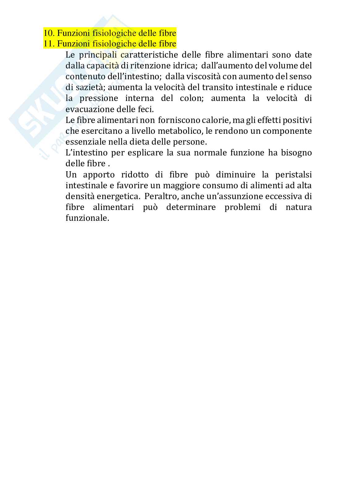Paniere completo di Fisiologia dei nutrienti (2026) - Risposte multiple e aperte corrette Pag. 61