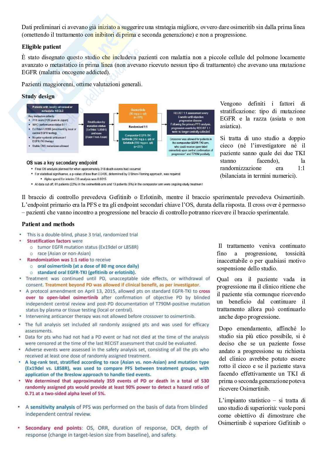 Obiettivi della ricerca clinica in oncologia - Terzo modulo Pag. 21