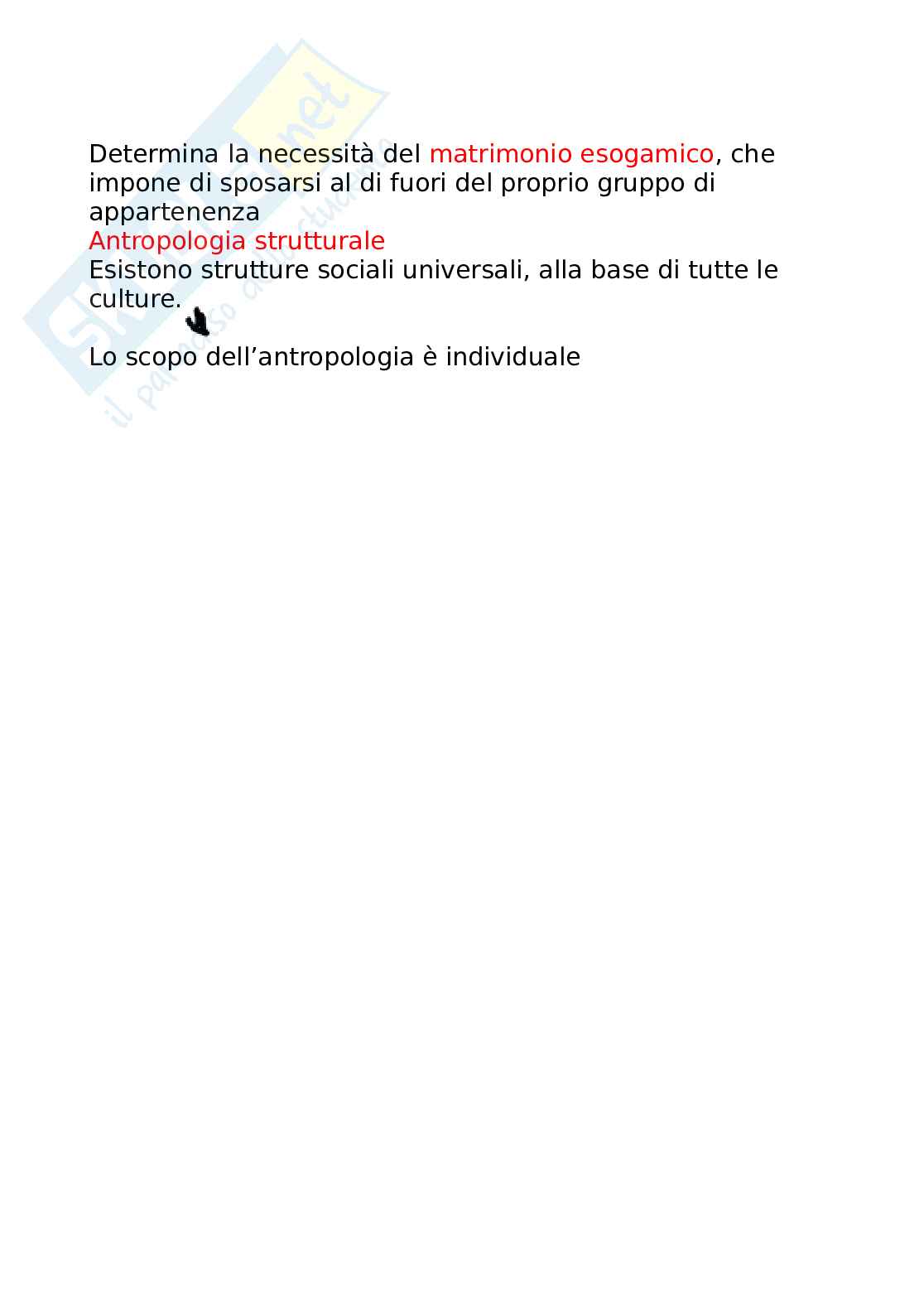 Antropologia culturale Pag. 6