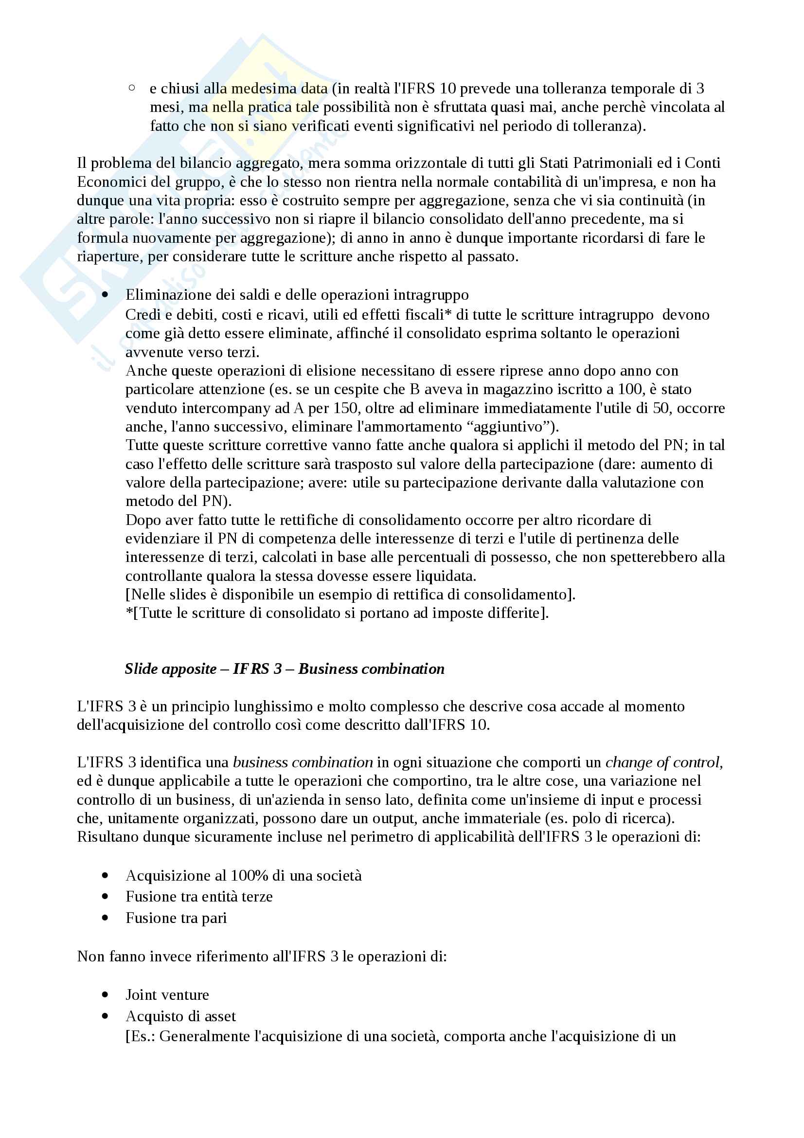 Appunti di International Accounting, Parte 2 di 4 Pag. 11