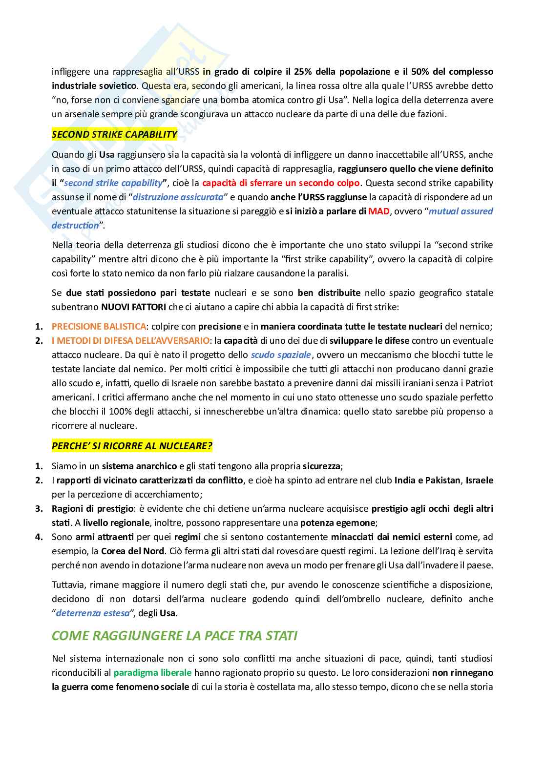 Appunti di Relazioni Internazionali Pag. 81