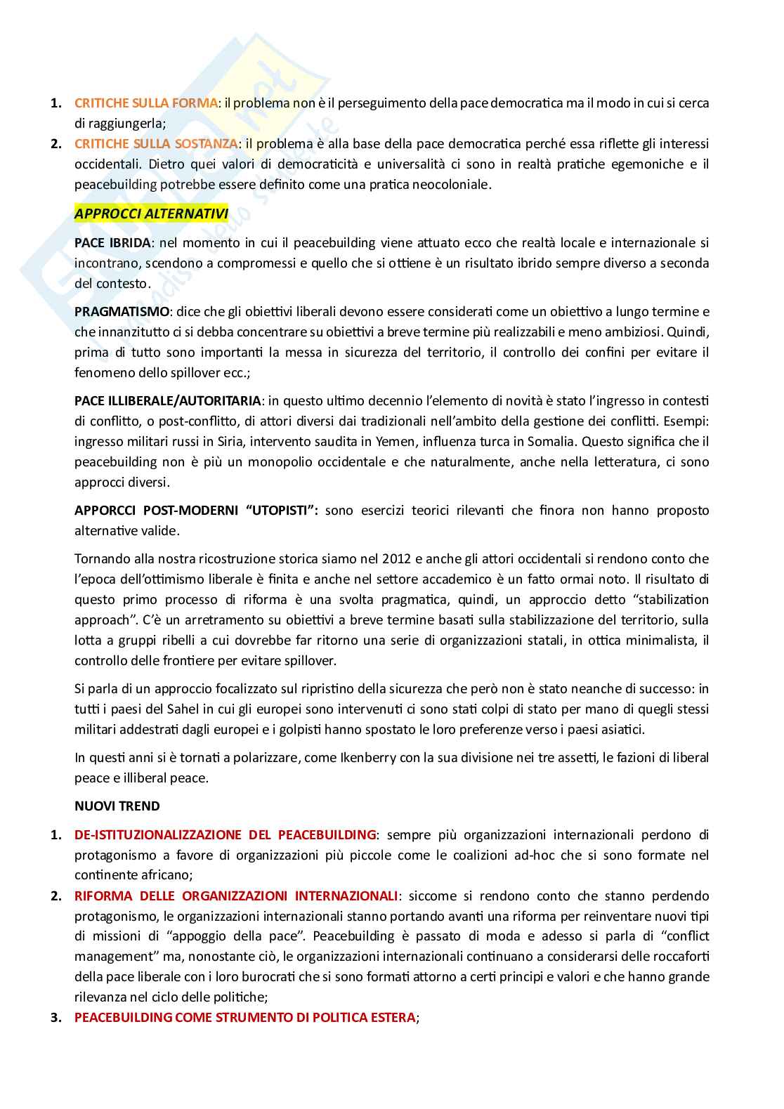 Appunti di Relazioni Internazionali Pag. 91