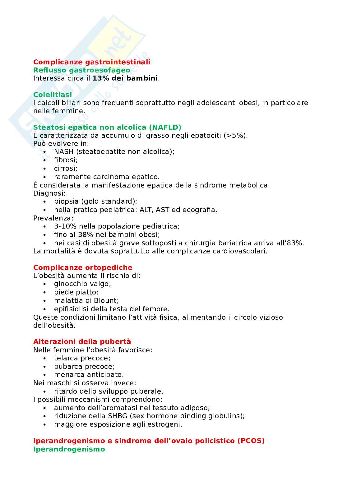 Appunti Valutazione dello stato di nutrizione Pag. 81
