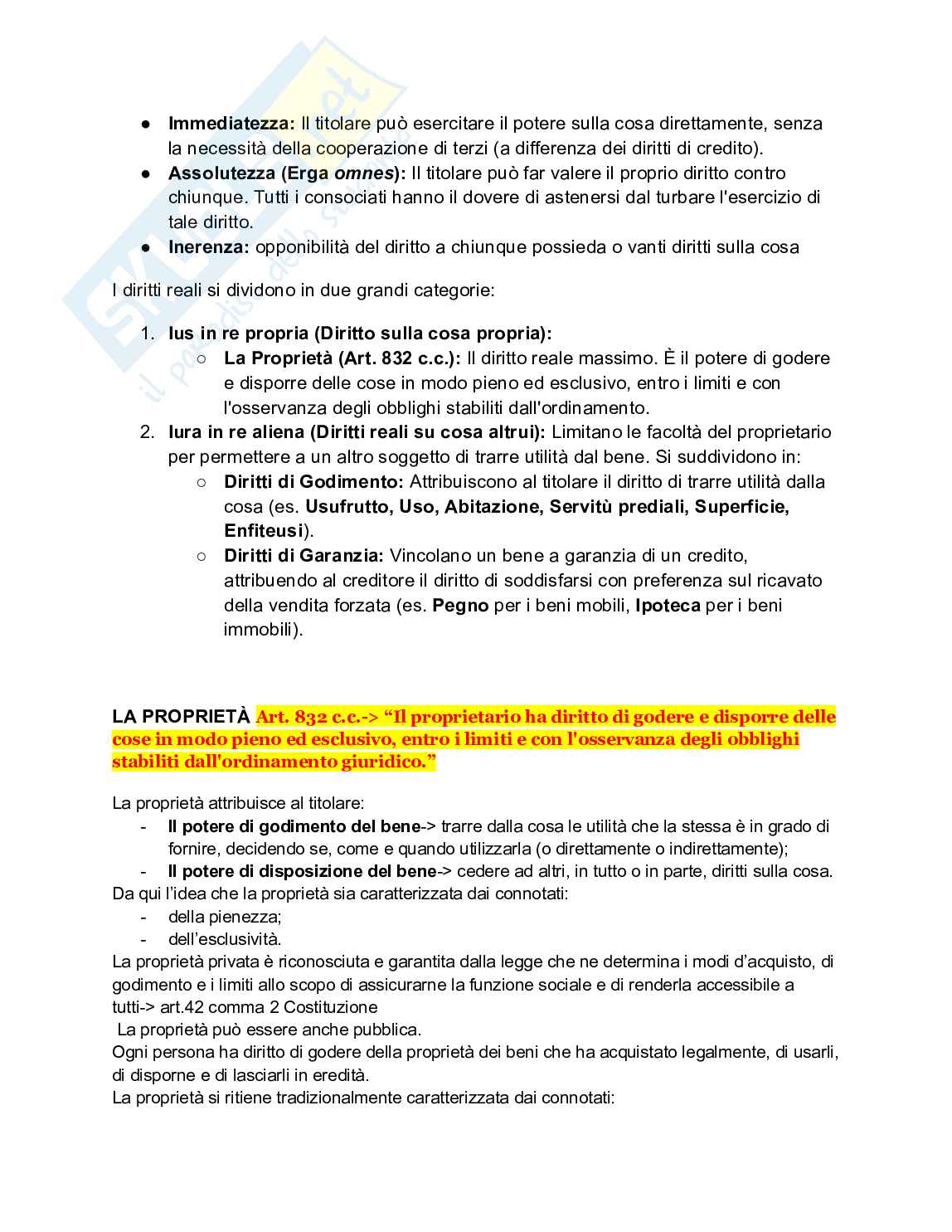 Diritto privato  Pag. 26