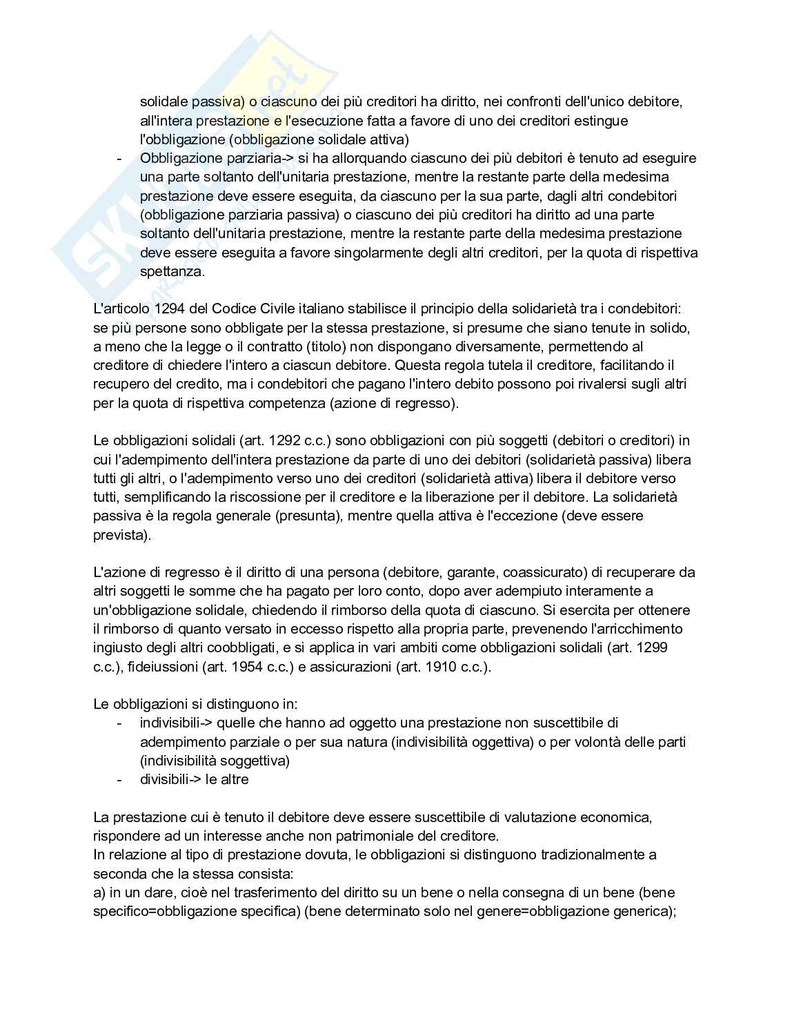 Diritto privato  Pag. 41