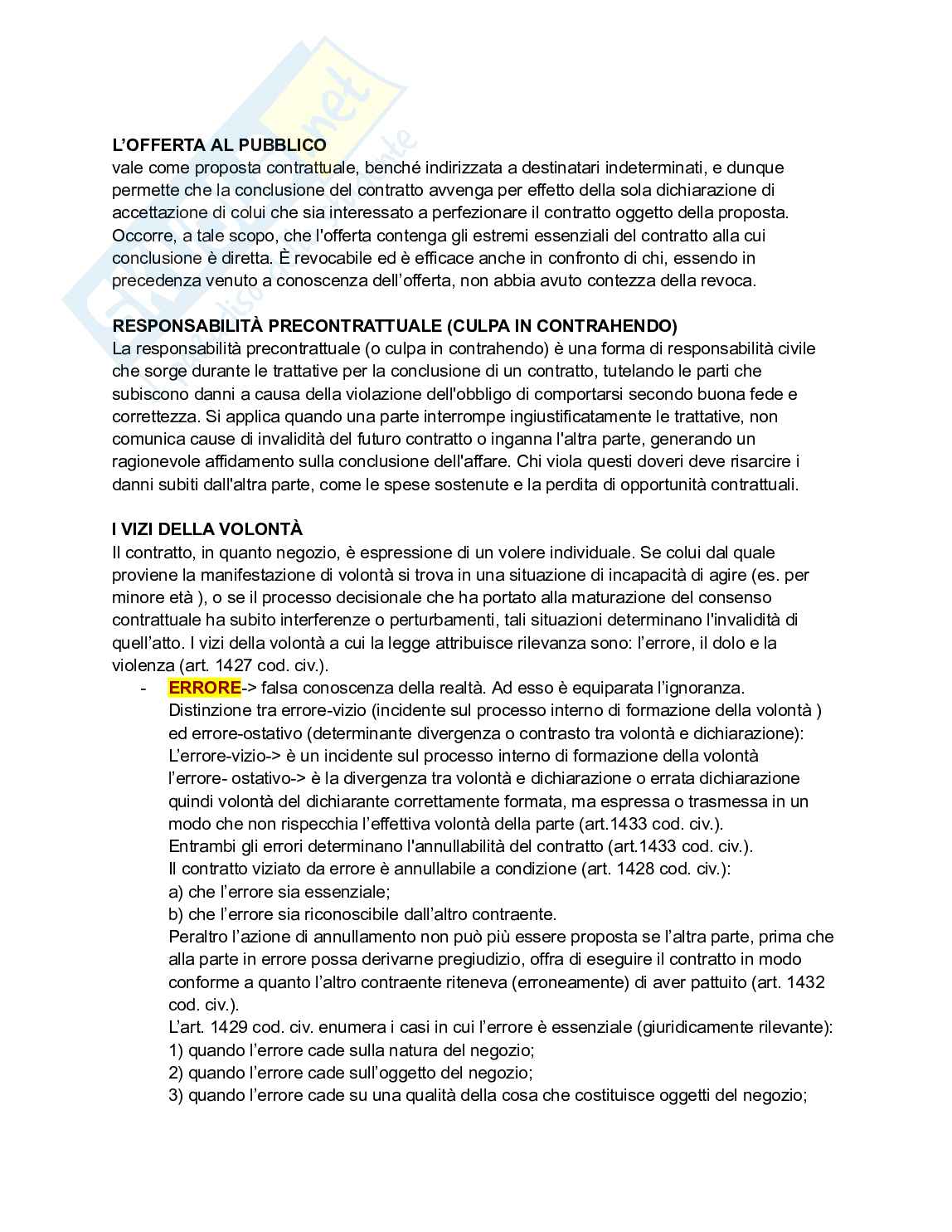 Diritto privato  Pag. 61