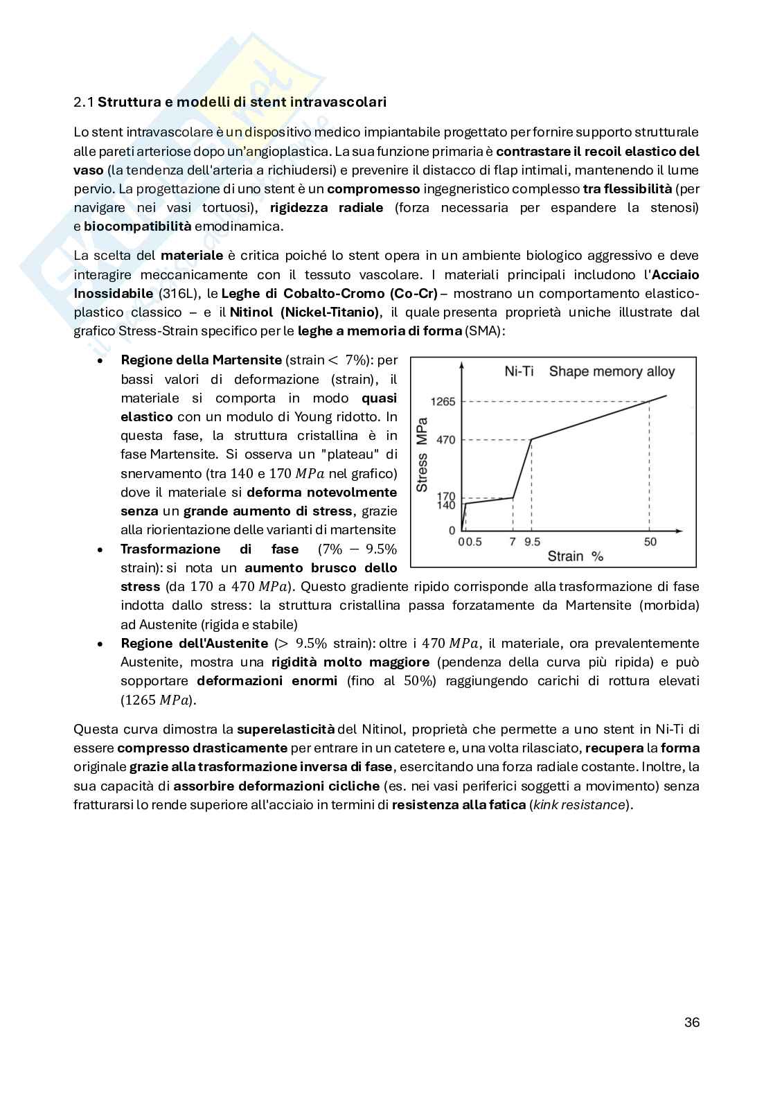 Appunti Dispositivi medicali e diagnostici Pag. 36