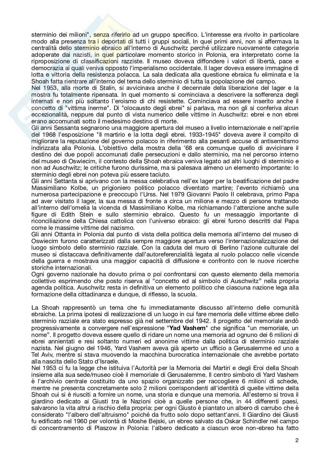Riassunto esame Storia dei processi comunicativi, Prof. Bravi Luca, libro consigliato Percorsi storico-educativi della memroai europea, Bravi Pag. 2