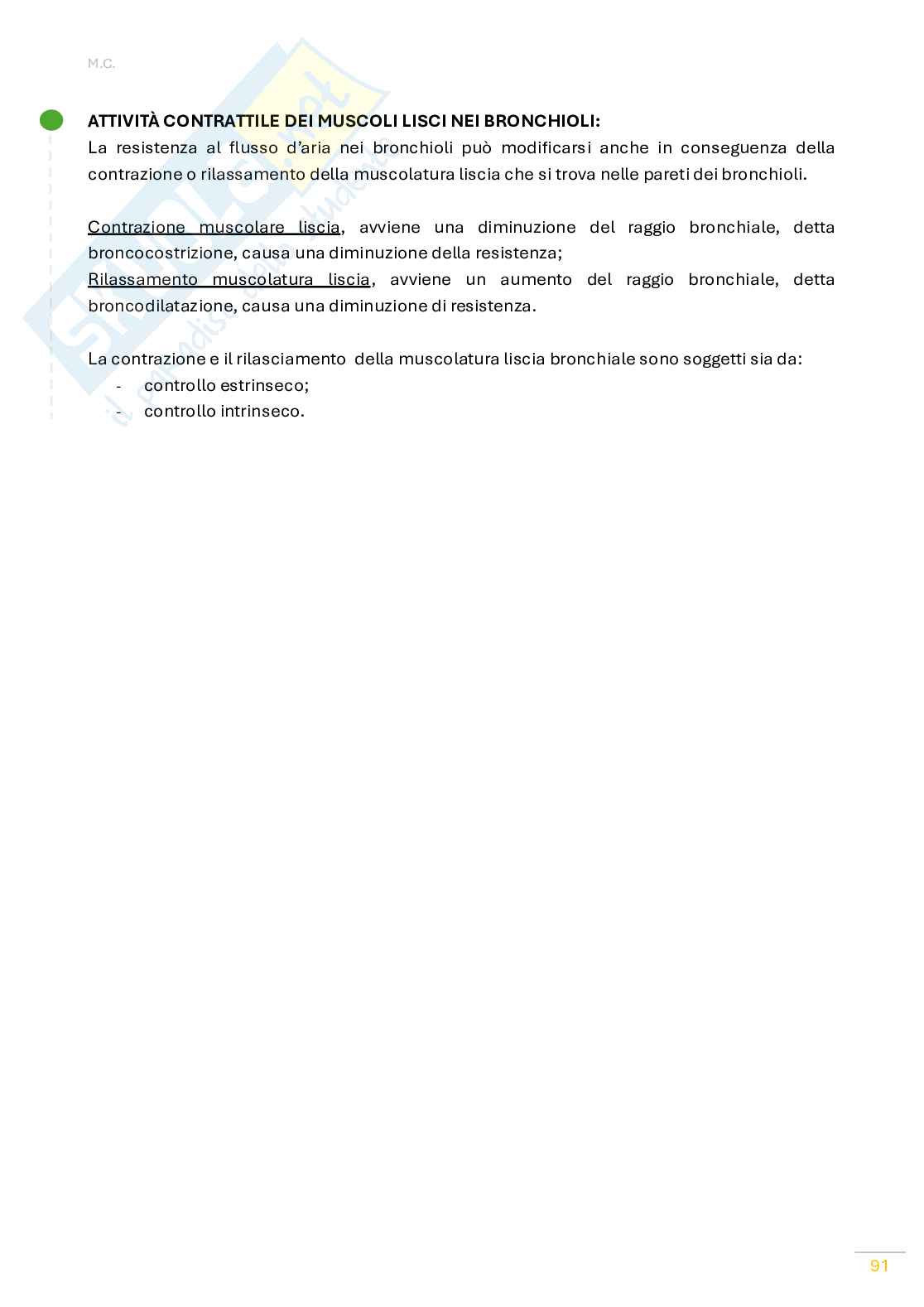 Fisiologia umana Pag. 91