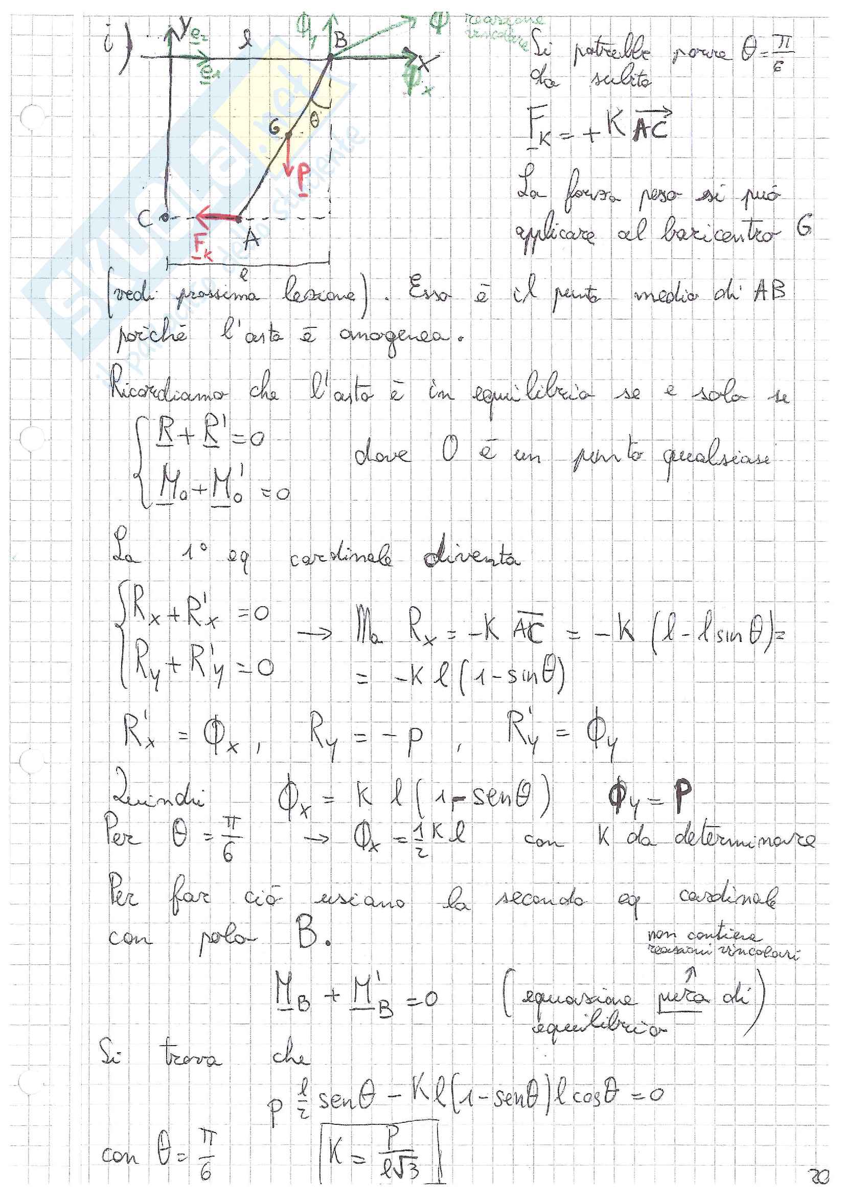 Meccanica razionale appunti lezioni Pag. 41